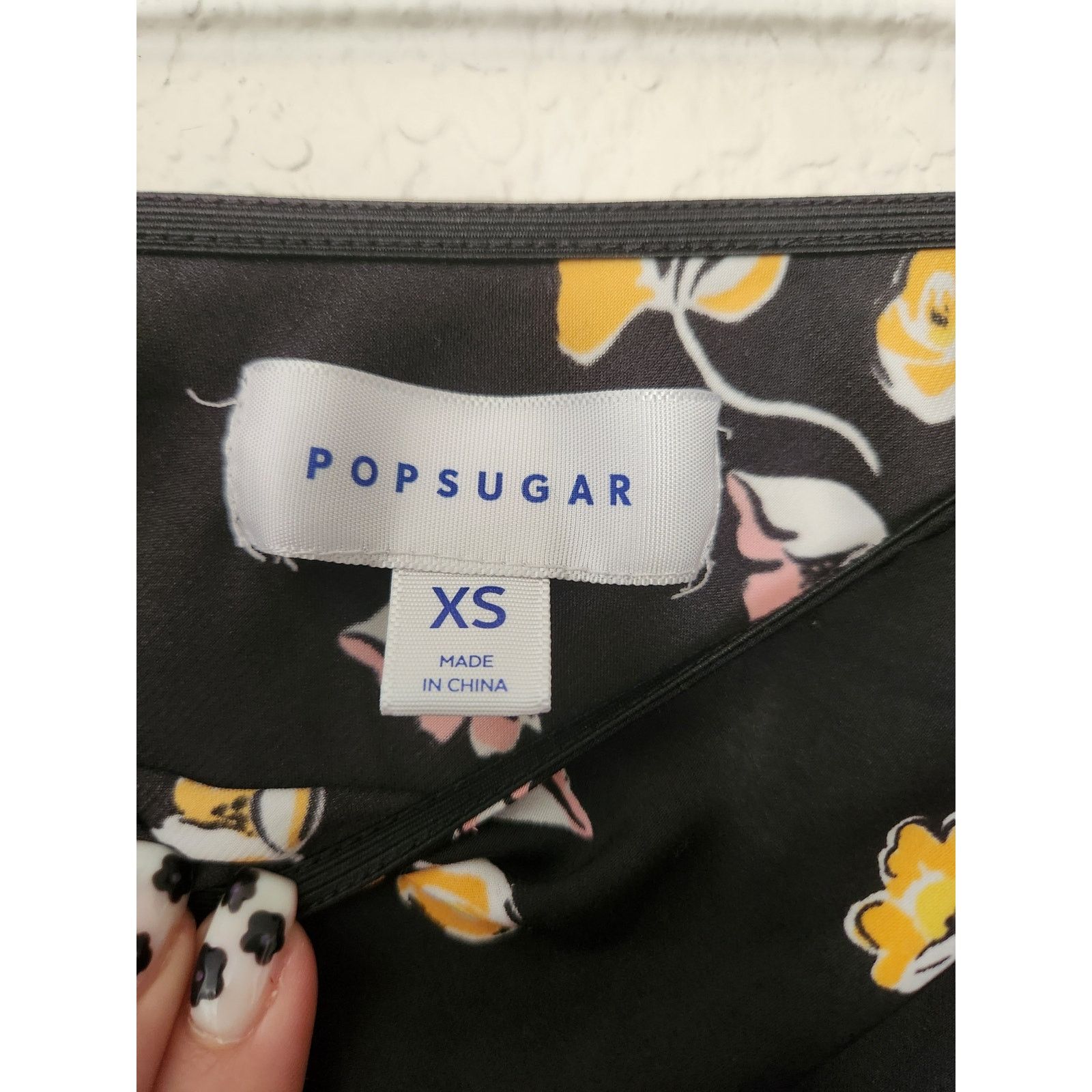 Blk Dnm PopSugar Women's A-Lines Floral Skirt-XS Size 25" / US 0 / IT 36 - 4 Thumbnail