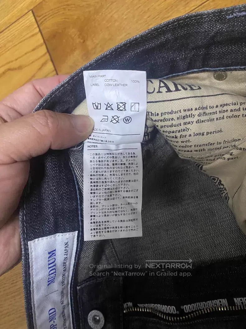 Neighborhood Neighborhood size M Blue Line Cut Bull King, Size M, Black Size US 26 / EU 42 - 9 Thumbnail