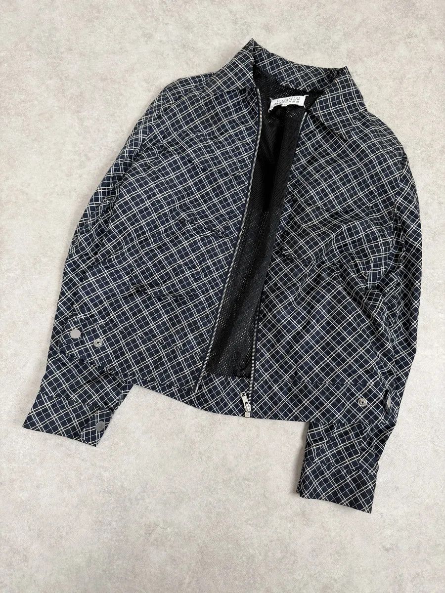 Maison Margiela SS2019 Maison Margiela White & Blue Light Zip-up Jacket Size US M / EU 48-50 / 2 - 6 Thumbnail