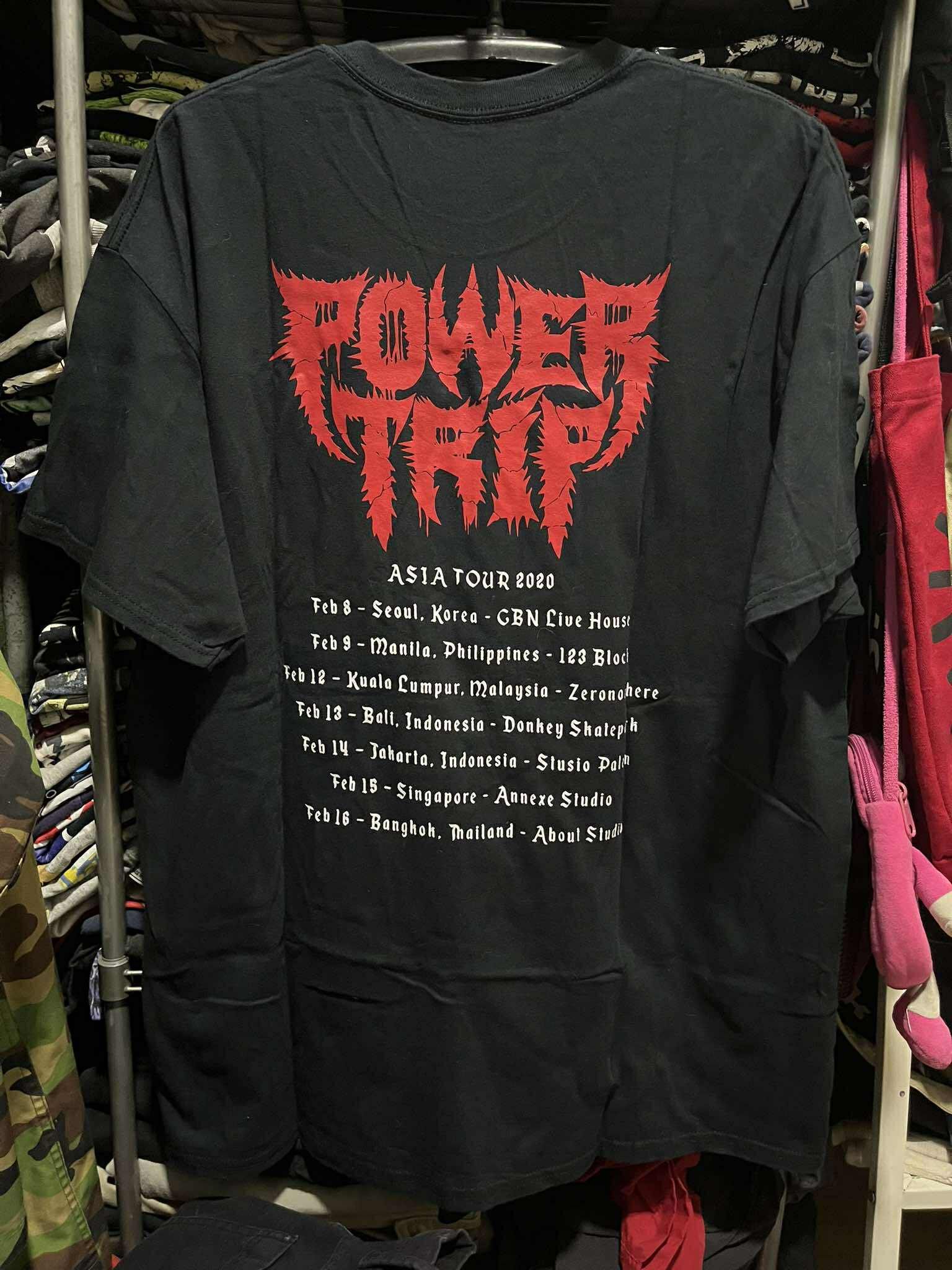 Band Tees Power Trip Suffer No Fool Asia Tour Tee 2020s Size US XL / EU 56 / 4 - 2 Thumbnail