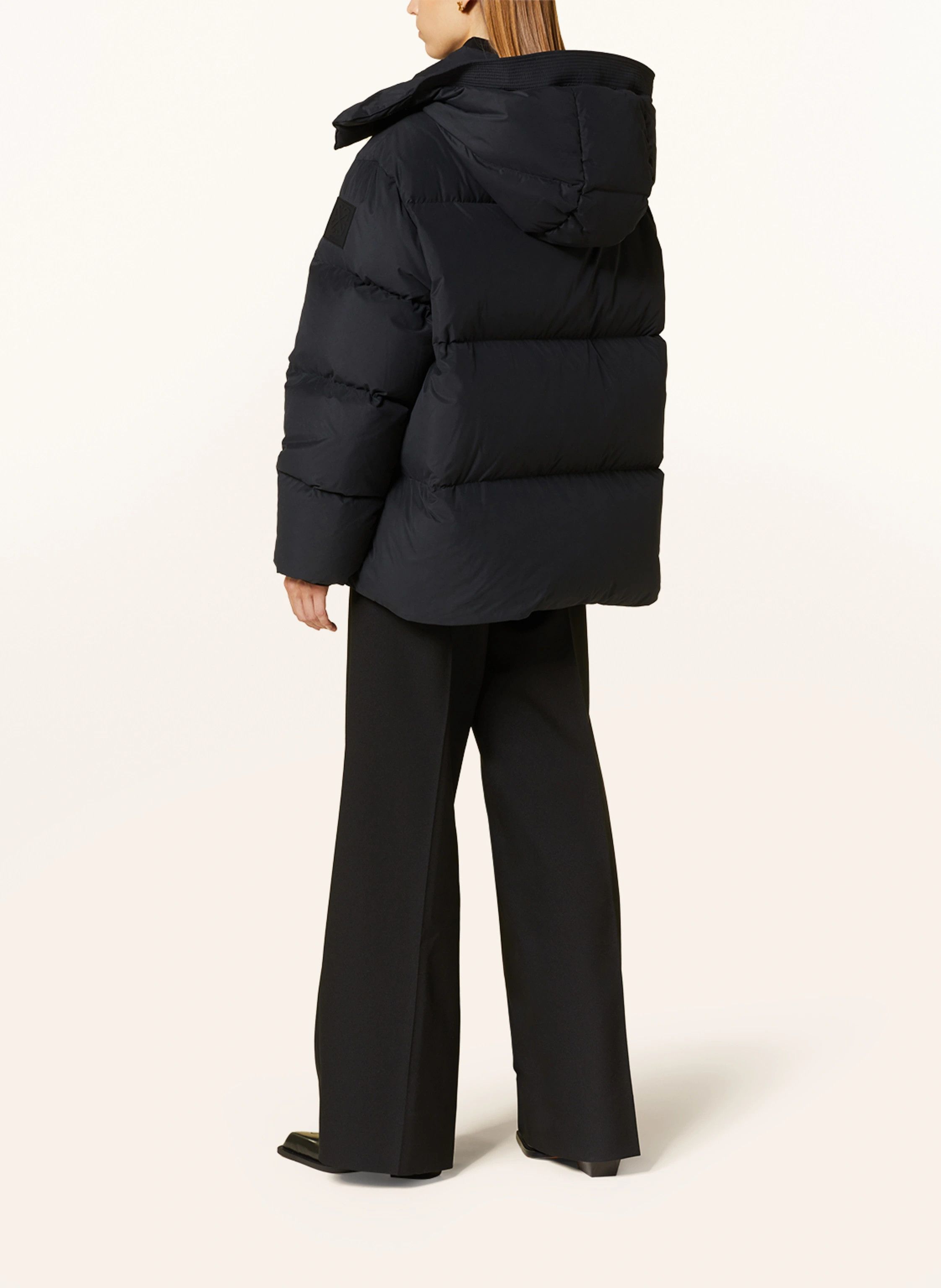 Off-White o1y1125 Shell Jacket in Black Size M / US 6-8 / IT 42-44 - 3 Thumbnail