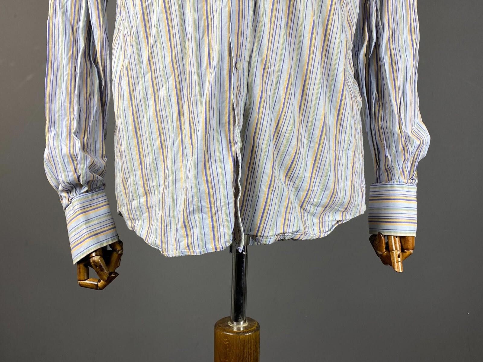 Katharine Hamnett London Katharine Hamnett London Stripe Shirt Size 41 / 16 Size US M / EU 48-50 / 2 - 6 Thumbnail