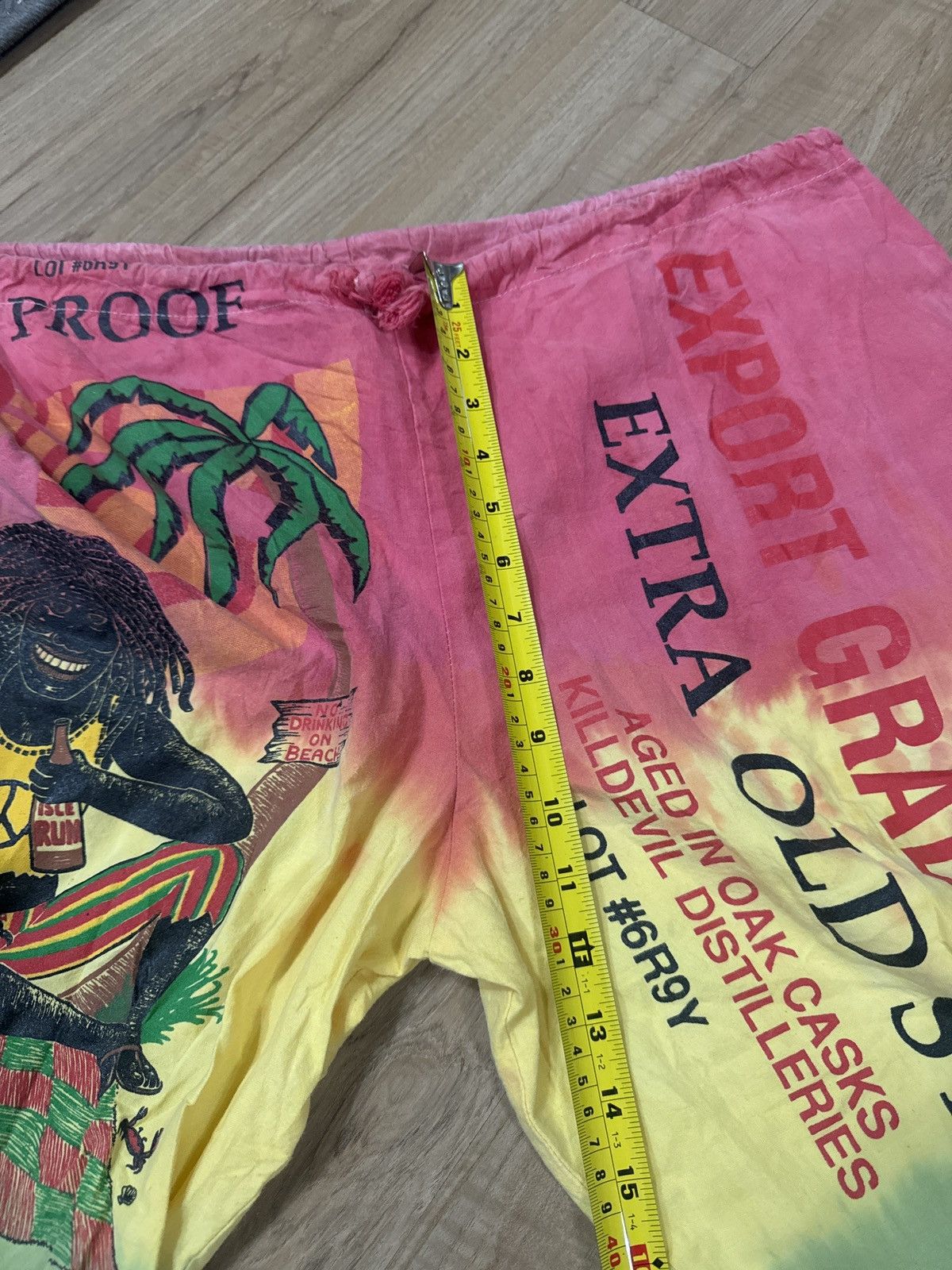 Bob Marley × Vintage VINTAGE REGGAE RASTA MAN PANTS Size US 41 - 4 Thumbnail