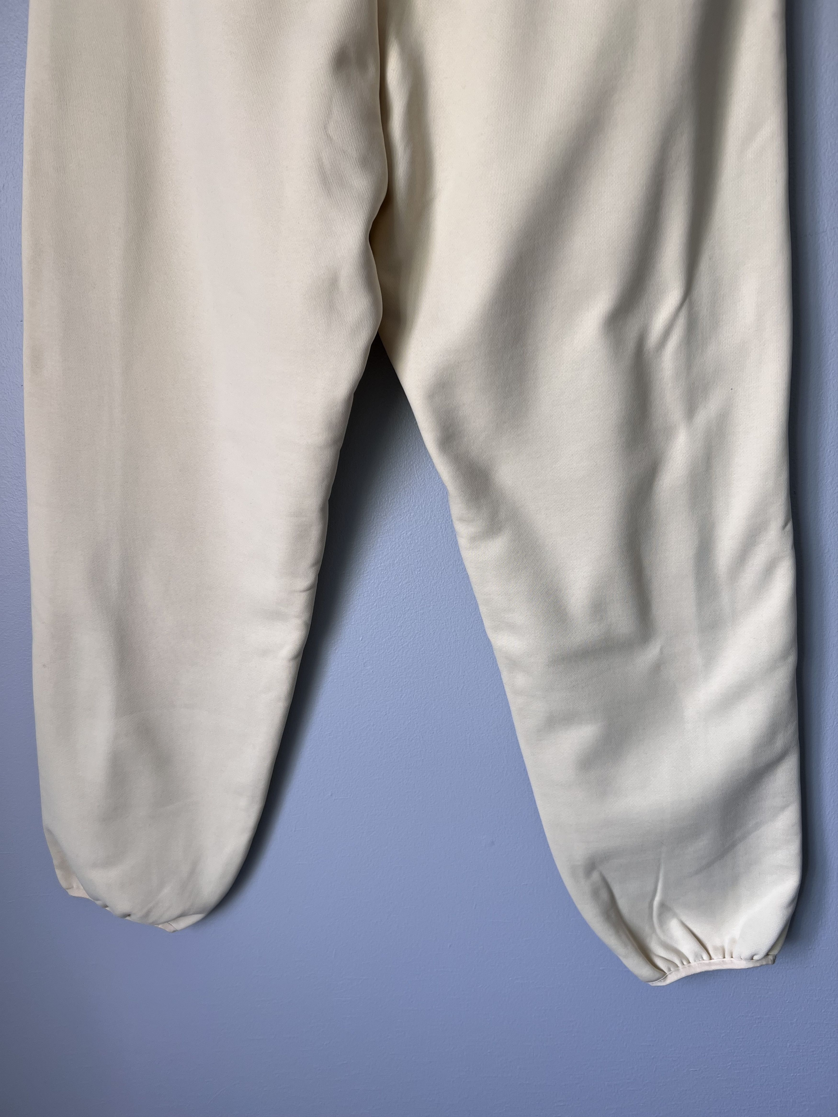 Adidas × Fear of God Adidas Fear of God Athletics Heavy Fleece Sweatpants Cream Size US 34 / EU 50 - 7 Thumbnail