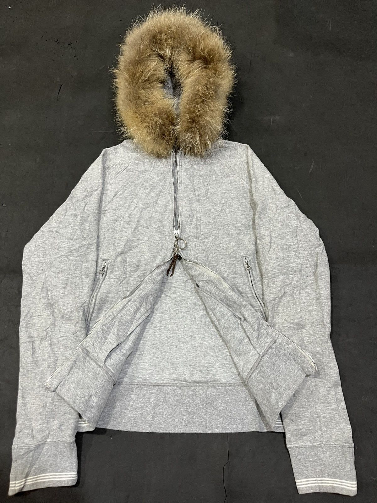If Six Was Nine × Japanese Brand × Le Grande Bleu (L.G.B.) Tomorrowland fur hoodie ifsixwasnine Lgb styled Size US M / EU 48-50 / 2 - 3 Thumbnail