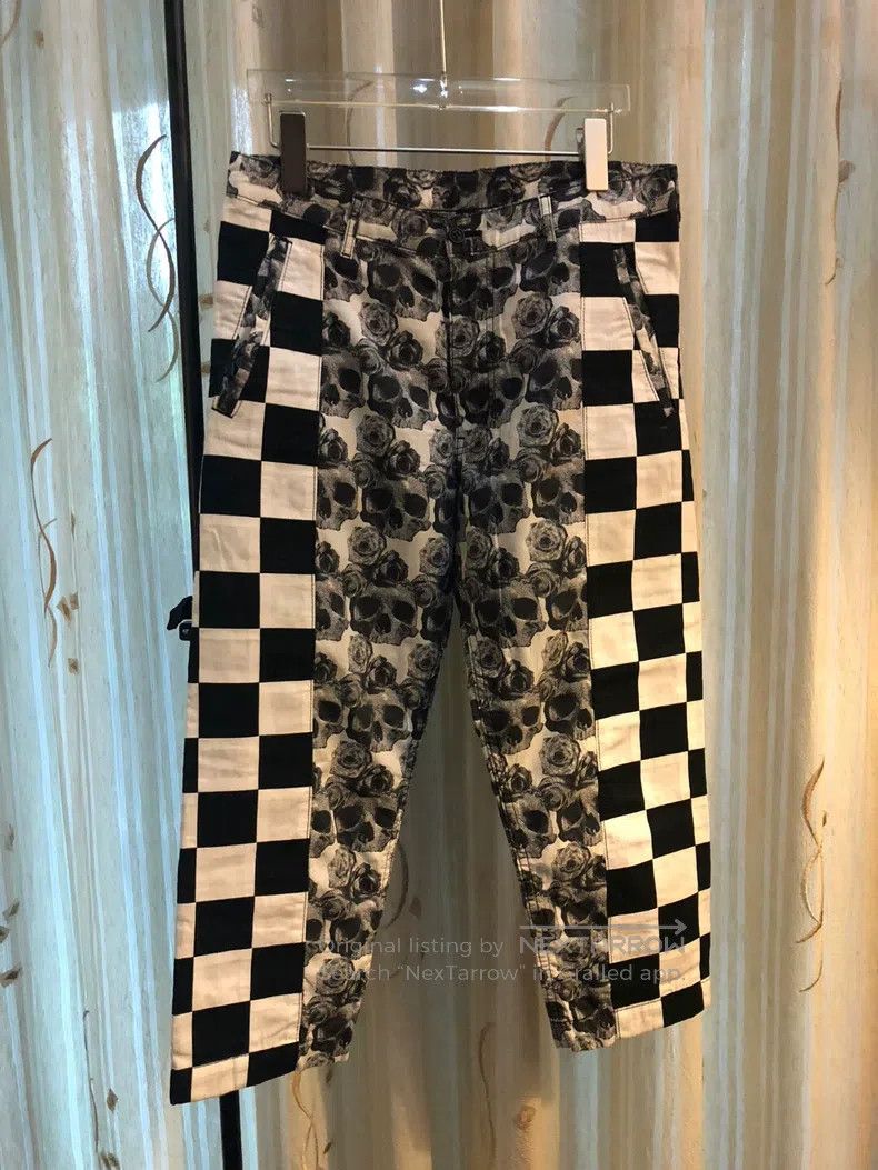 Comme des Garcons Comme Des Garcons size S Rose skull pants Size US 27 - 1 Thumbnail