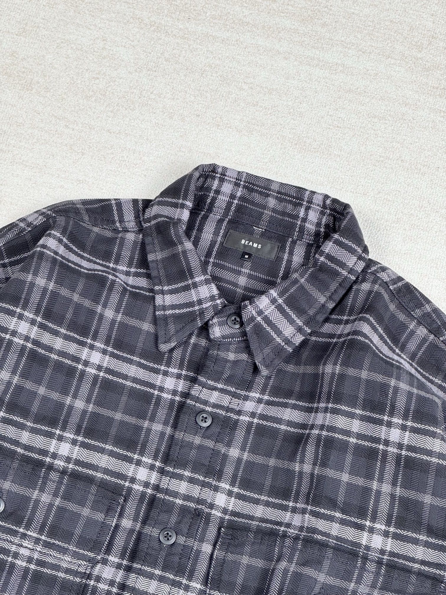Beams Plus flannel shirt Size US M / EU 48-50 / 2 - 2 Thumbnail