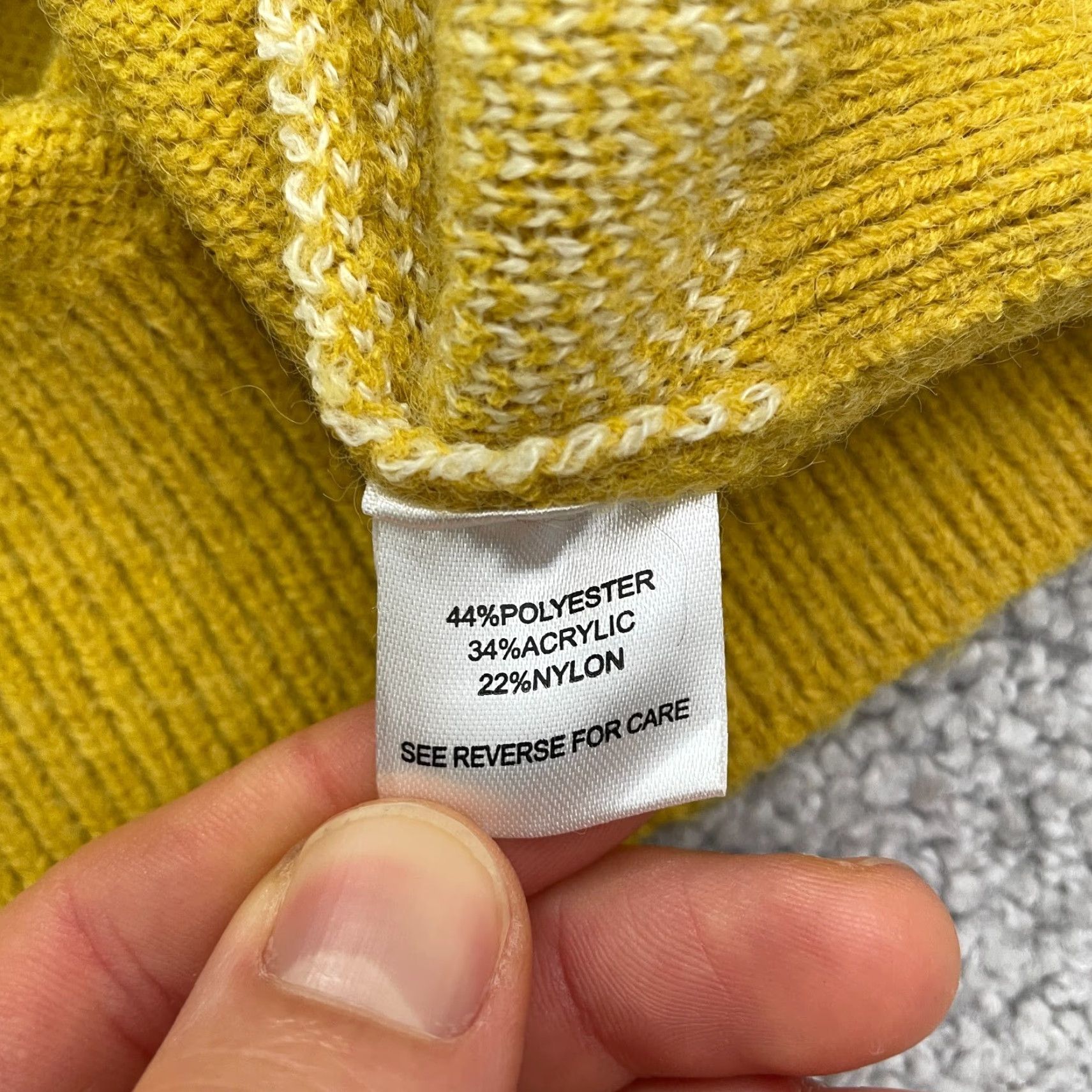 Vintage Witty Fox Pullover Sweater Womens Small Mustard Yellow Flower Crew Neck Casual Size S / US 4 / IT 40 - 7 Thumbnail