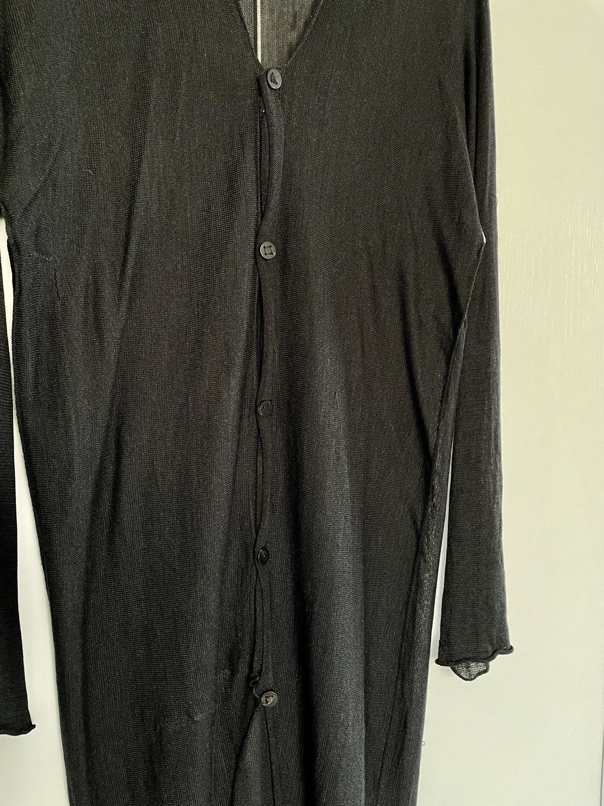 Carpe Diem Label Under Construction Lightweight Buttoned Long Cardigan Size US M / EU 48-50 / 2 - 9 Thumbnail