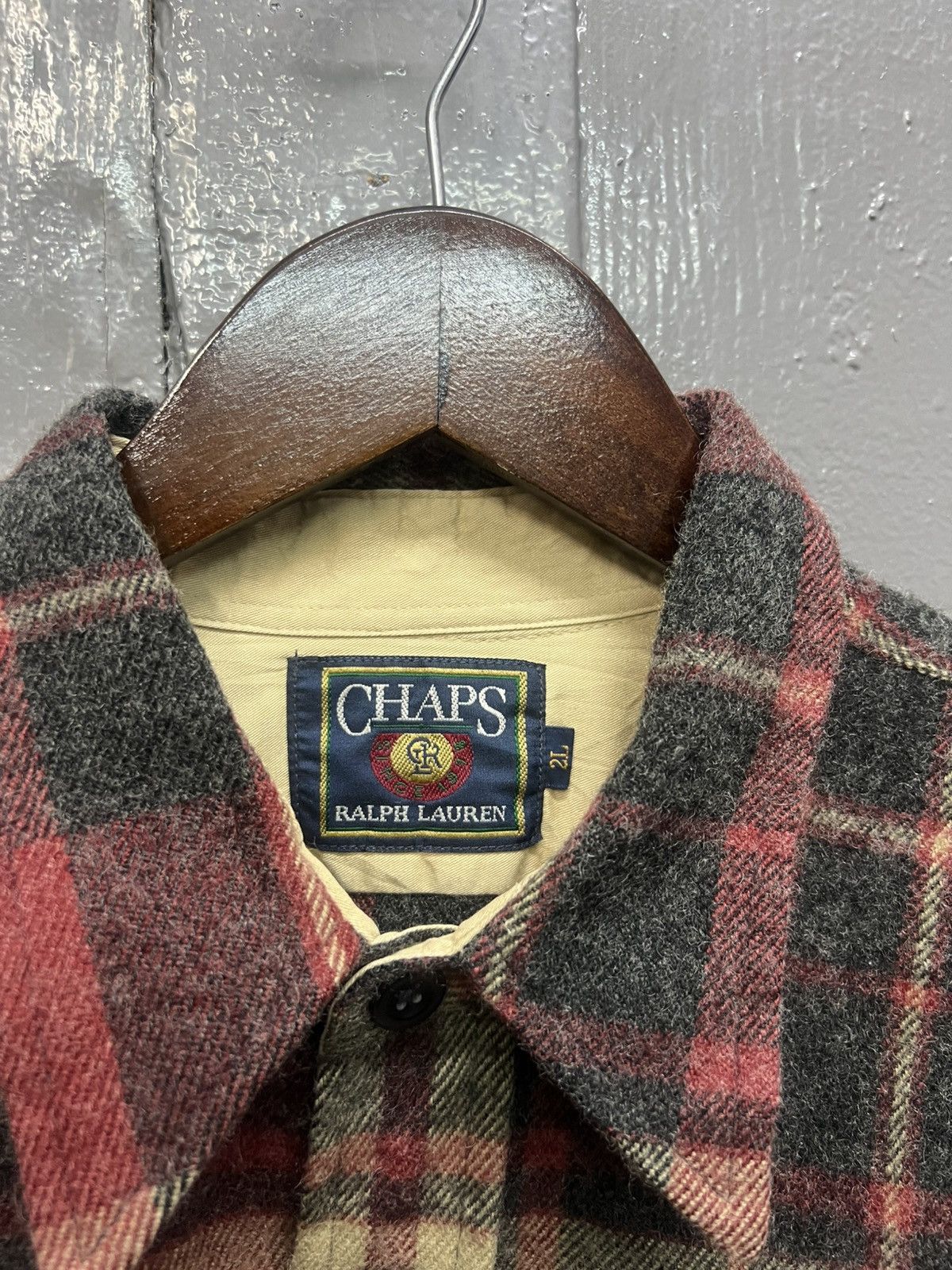 Chaps Ralph Lauren Vintage Chaps Ralph Lauren Flannel Shirt Size US L / EU 52-54 / 3 - 4 Thumbnail