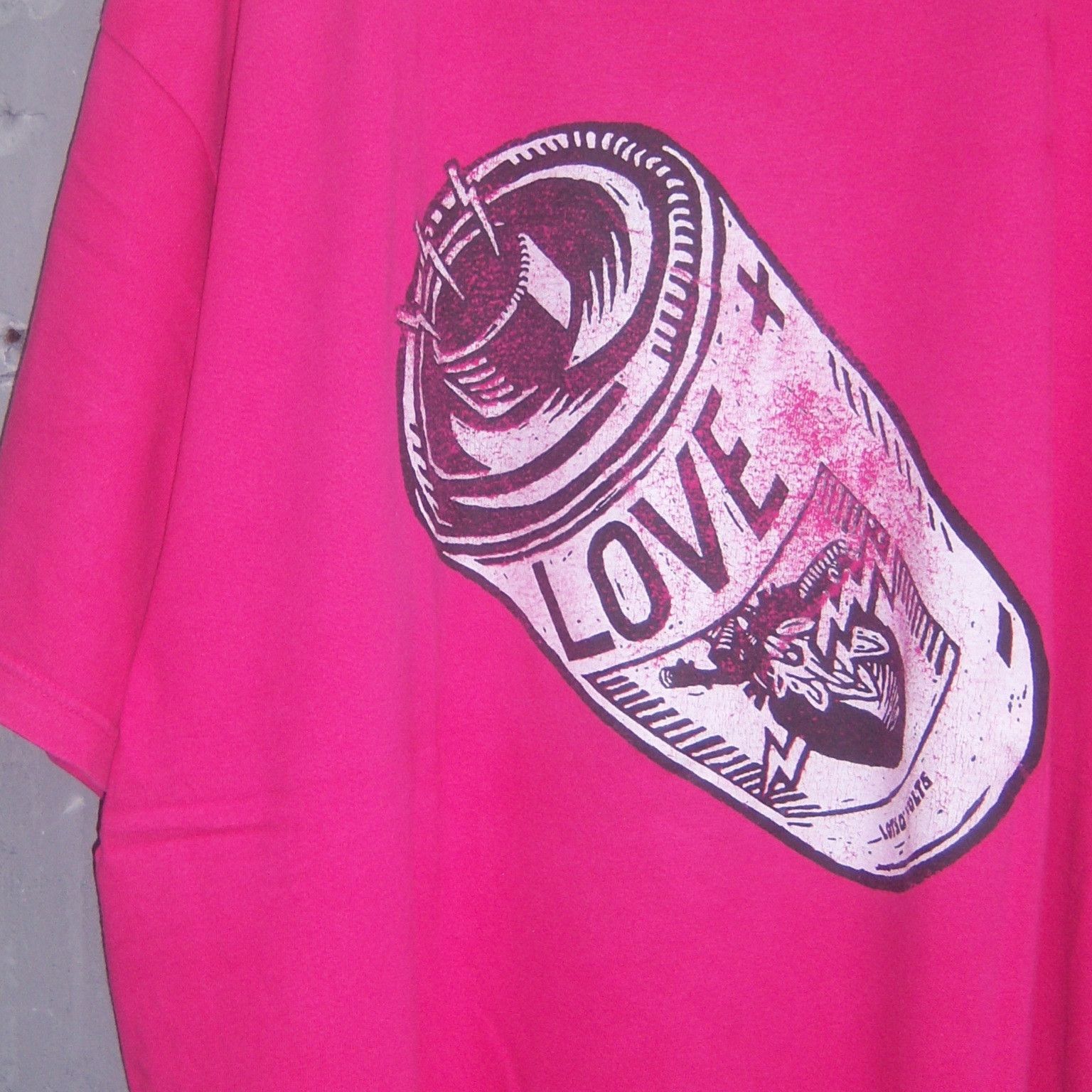 Band Tees Reprint Love Battery Dayglo Album Size US XXL / EU 58 / 5 - 7 Thumbnail