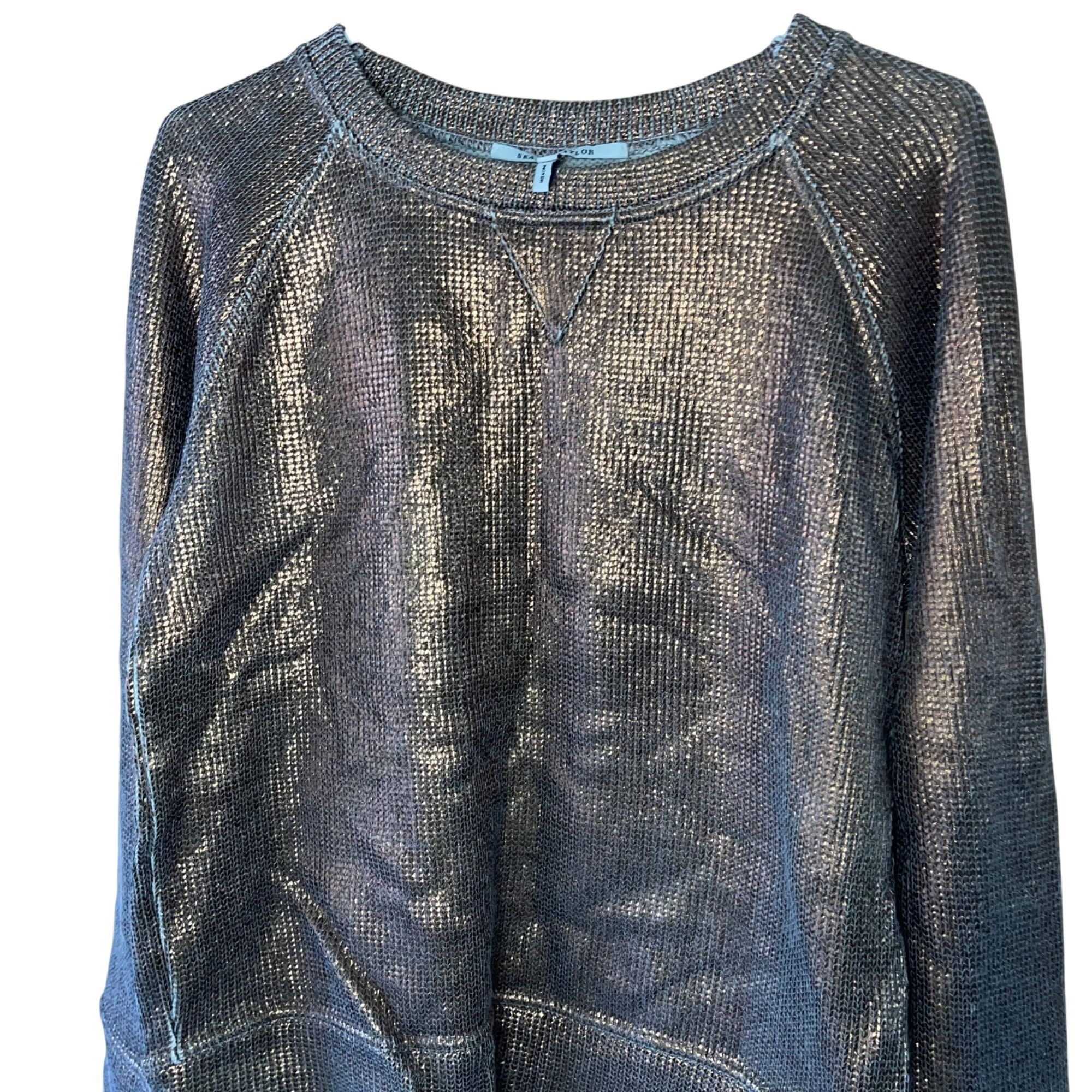 Other Skaist Taylor Womens Sweater Size Medium Silver Size M / US 6-8 / IT 42-44 - 5 Thumbnail