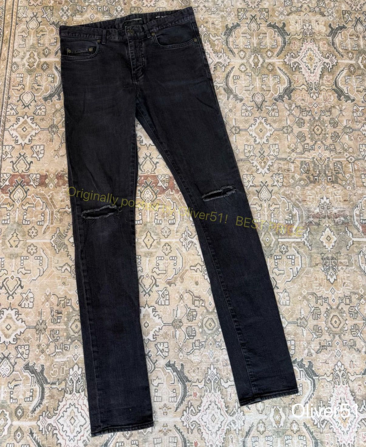 Saint Laurent Paris D01 Saint Laurent Jeans from Hedi Era | Grailed