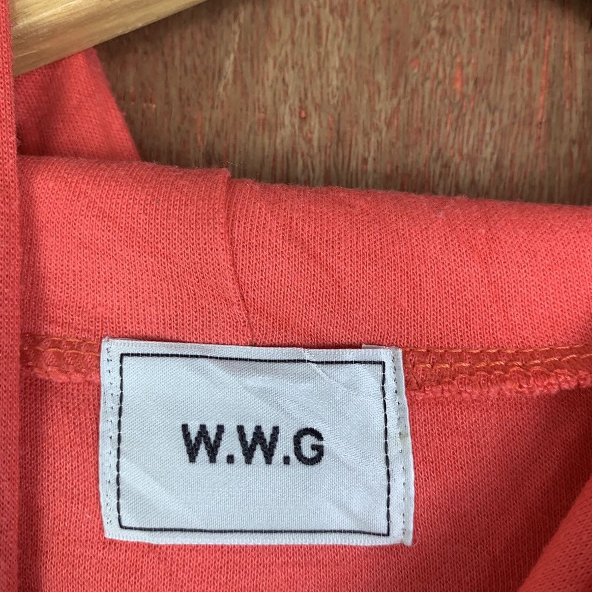 Japanese Brand Vintage WWG Boafie Back Short Sweatshirt Hoodie #K01544 Size US M / EU 48-50 / 2 - 11 Thumbnail