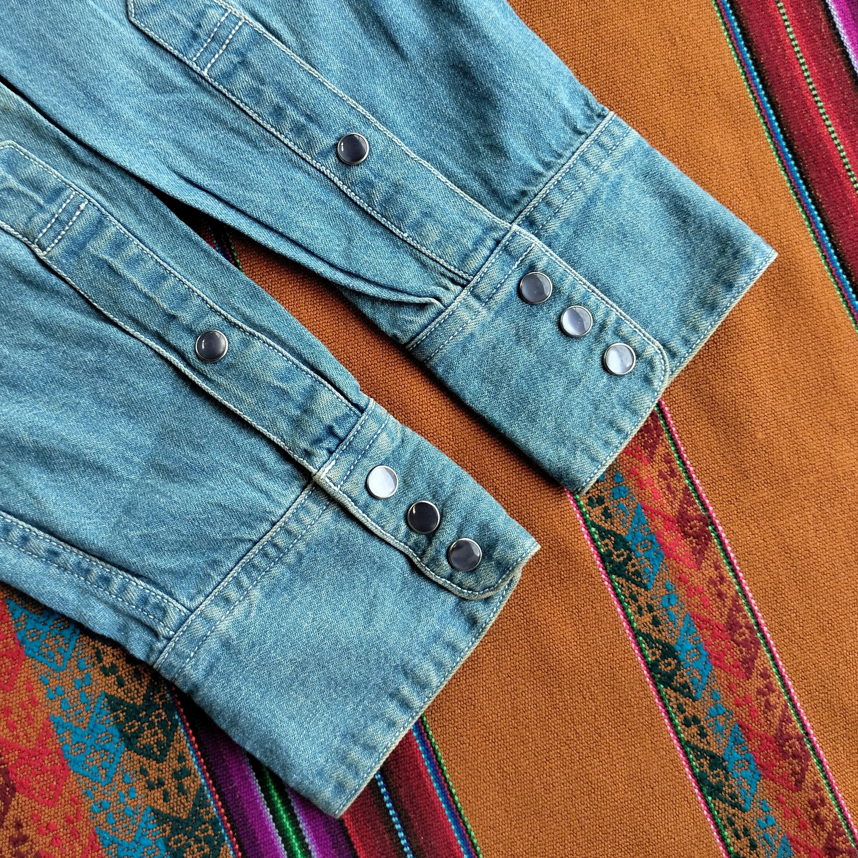 Wtaps Wtaps selvedge denim western Ls shirt Size US L / EU 52-54 / 3 - 13 Thumbnail