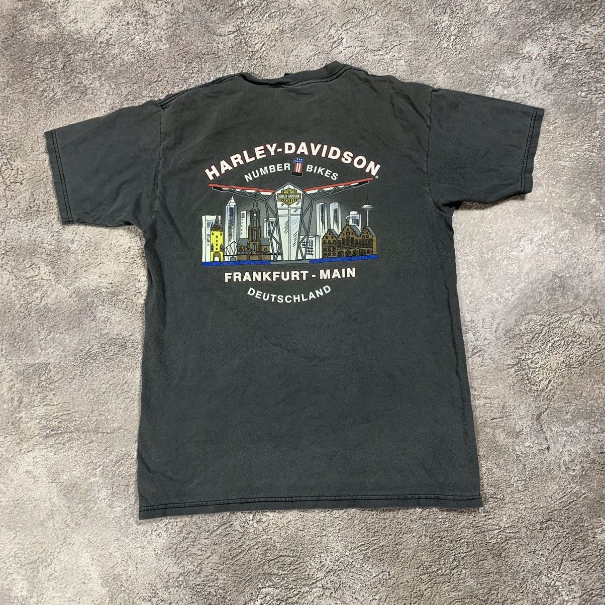Band Tees Vintage Y2K HARLEY CREEPY WOLF AND EAGLE ANGRY HORROR 90s Size US L / EU 52-54 / 3 - 5 Thumbnail