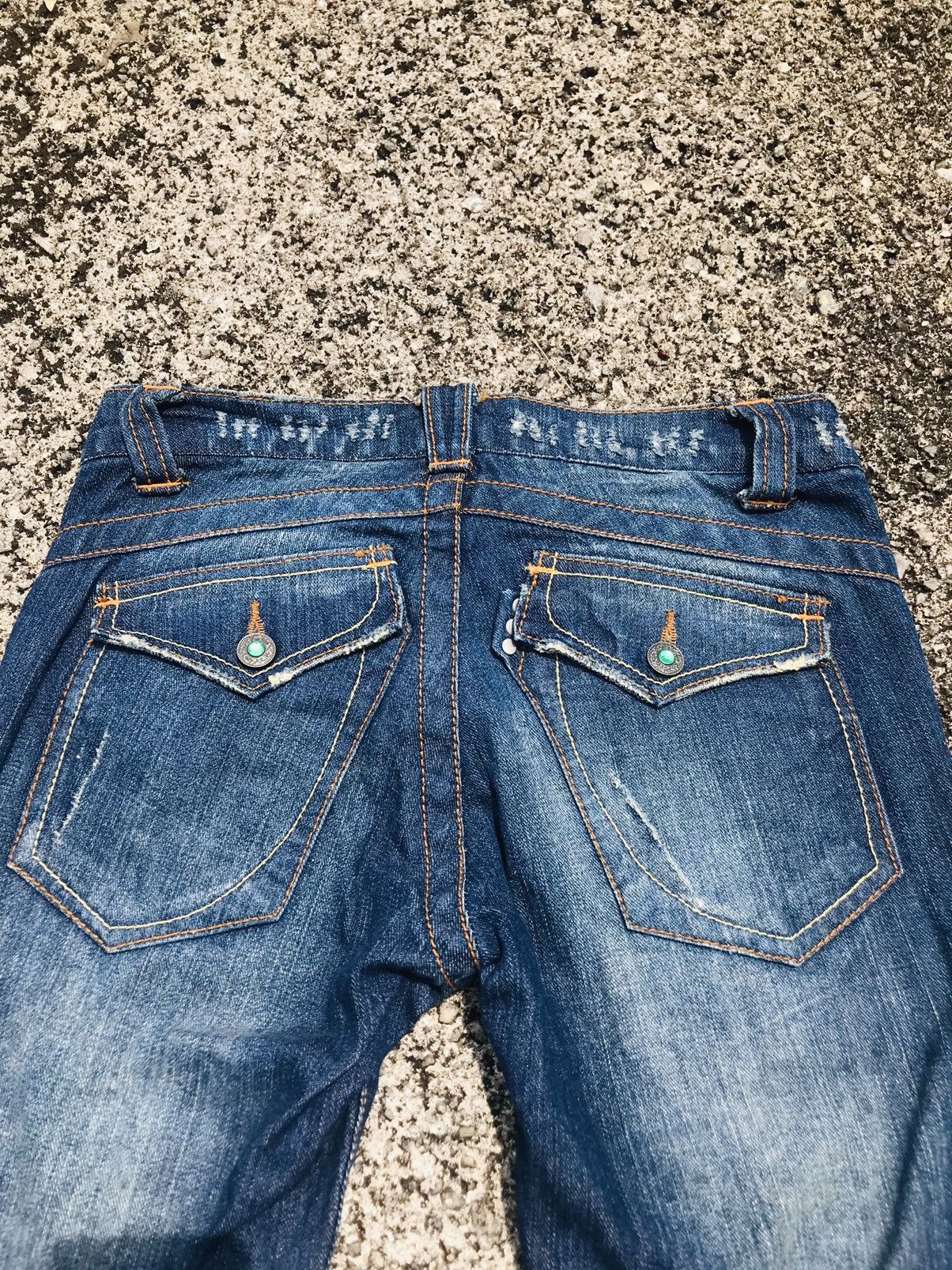 Japanese Brand Vintage tettsup Flared Jeans Size US 30 / EU 46 - 3 Thumbnail