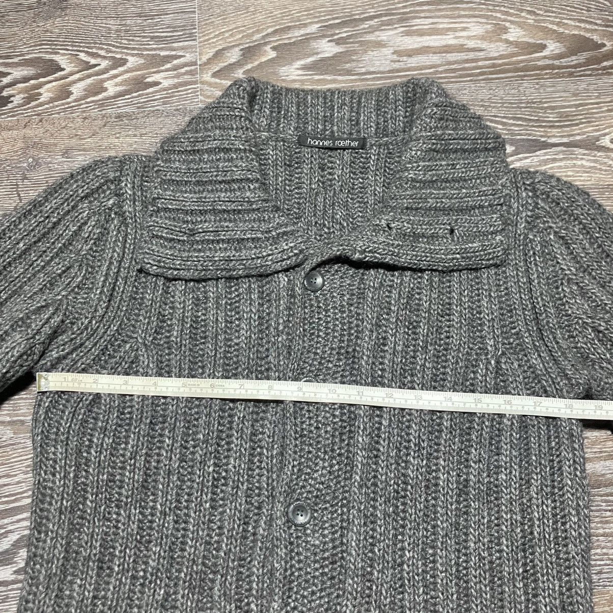 hannes roether HANNES ROETHER Wool Alpaca Heavyweight Knit Stretch Sweater Size US M / EU 48-50 / 2 - 16 Thumbnail