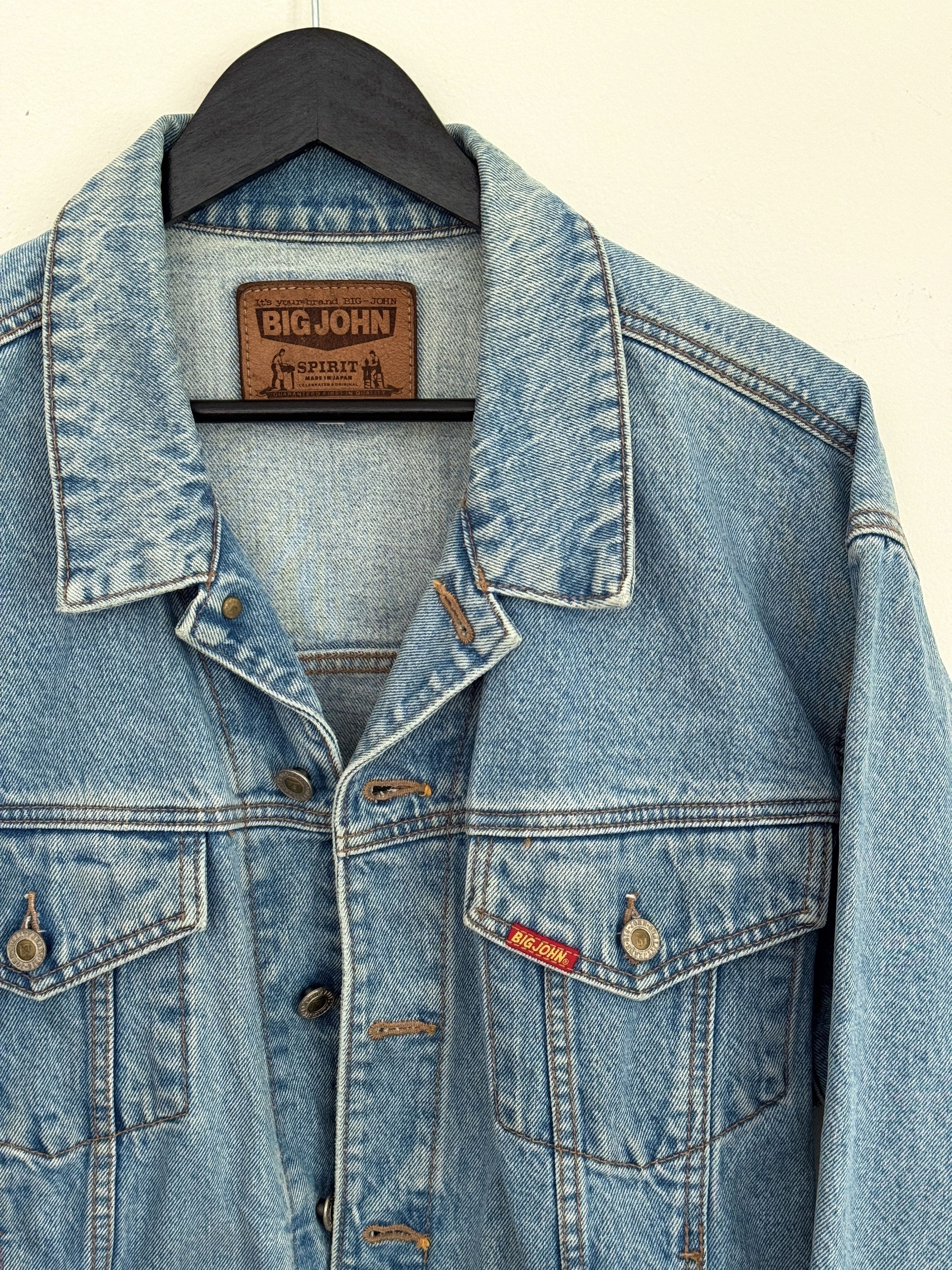 Big John Vintage Big John Denim Jacket Made in Japan Size L Size US L / EU 52-54 / 3 - 2 Thumbnail