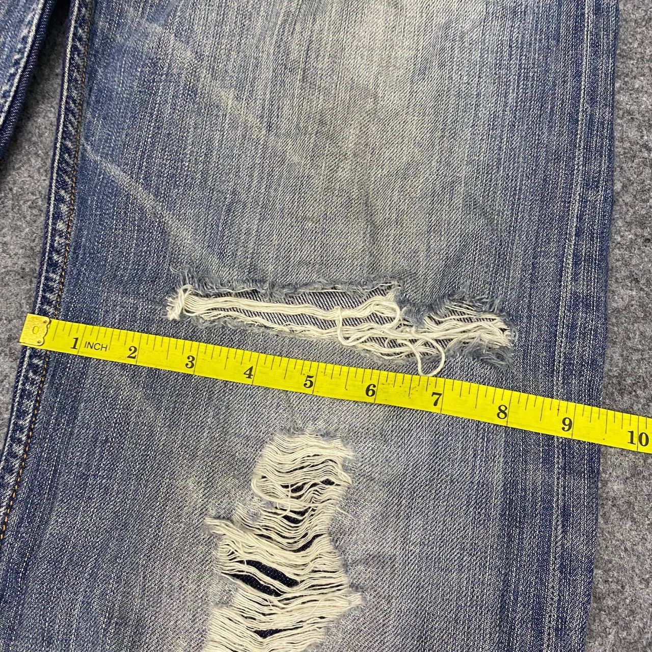 Diesel 💥Best Offer💥Vintage Diesel Industry Distressed Denim Size US 33 - 7 Thumbnail