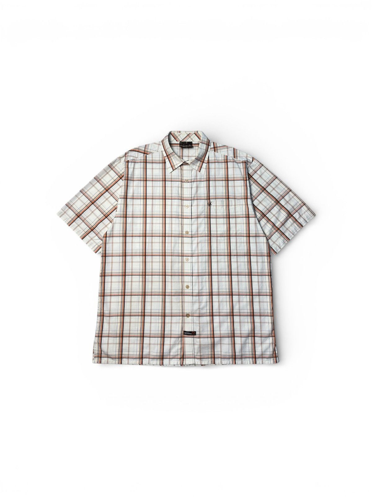 Southpole Southpole Short Sleeve Checkered Button-up Shirt Size US XL / EU 56 / 4 - 1 Thumbnail