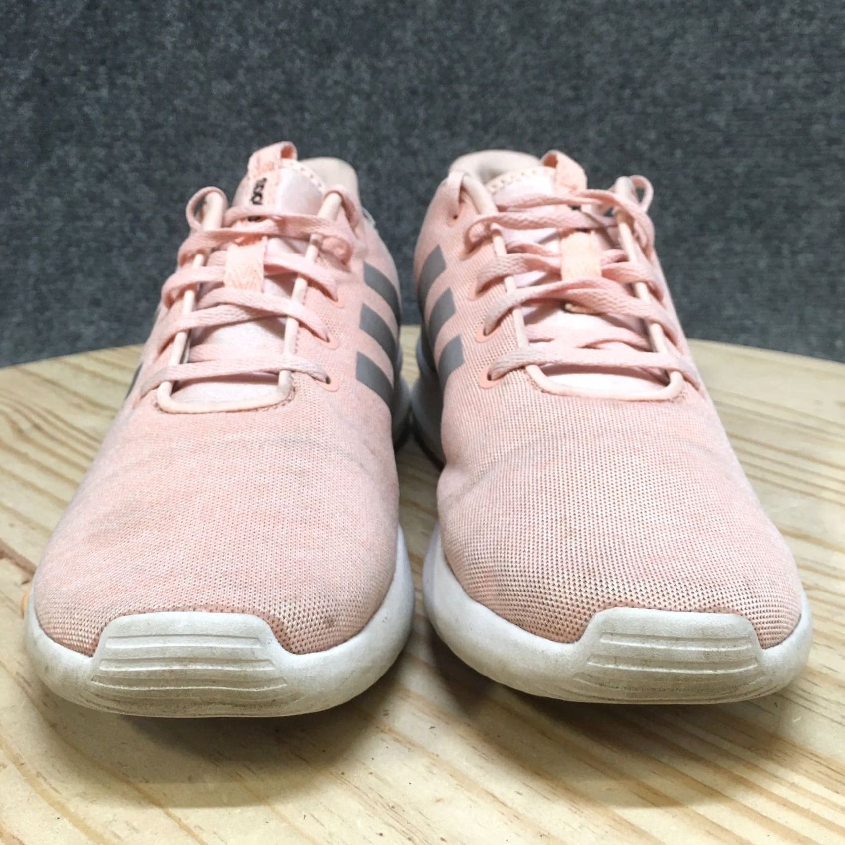 Adidas Adidas Cloudfoam QT Racer Womens Shoes Sneakers 7 Pink Silver Running Athletic Shoe Sports Casual Sneakers Ladies Size US 7 / IT 37 - 6 Thumbnail
