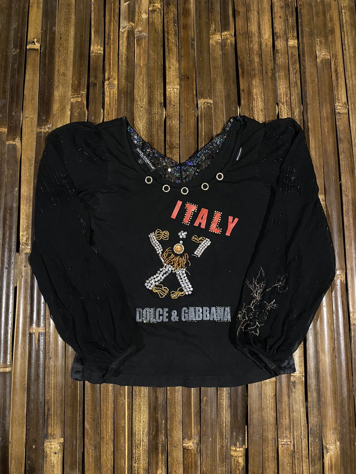 Dolce & Gabbana DOLCE GABBANA LONG SLEEVE Size S / US 4 / IT 40 - 1 Thumbnail