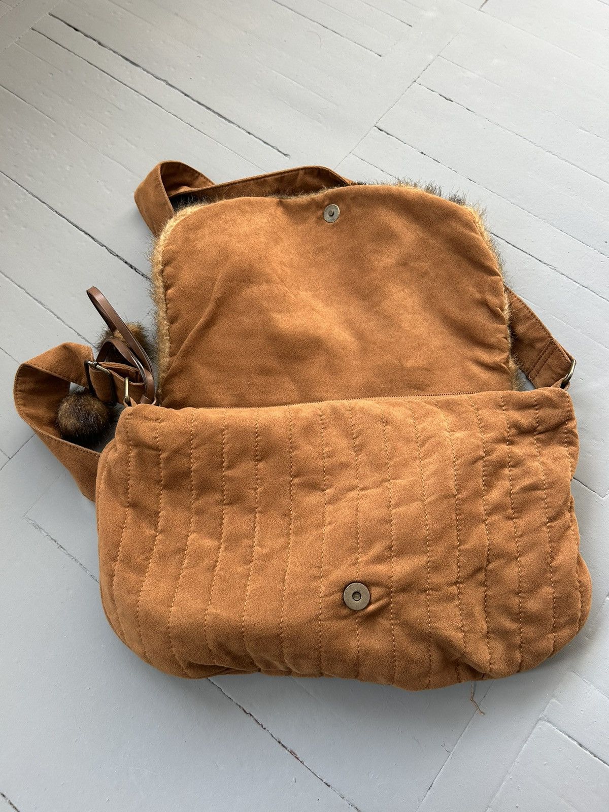 Japanese Brand Fur shoulder bag vintage Size ONE SIZE - 6 Thumbnail