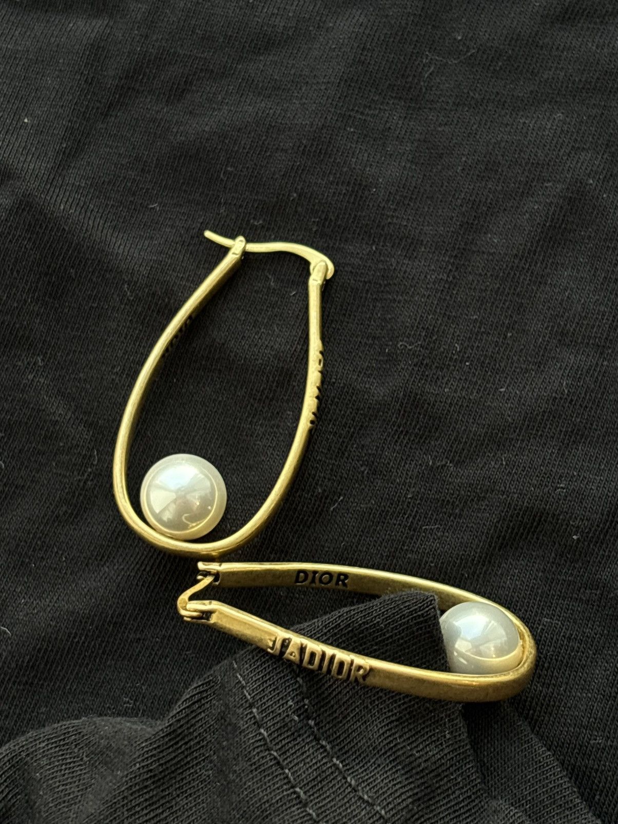 Dior Vintage Dior Earrings Size ONE SIZE - 3 Thumbnail