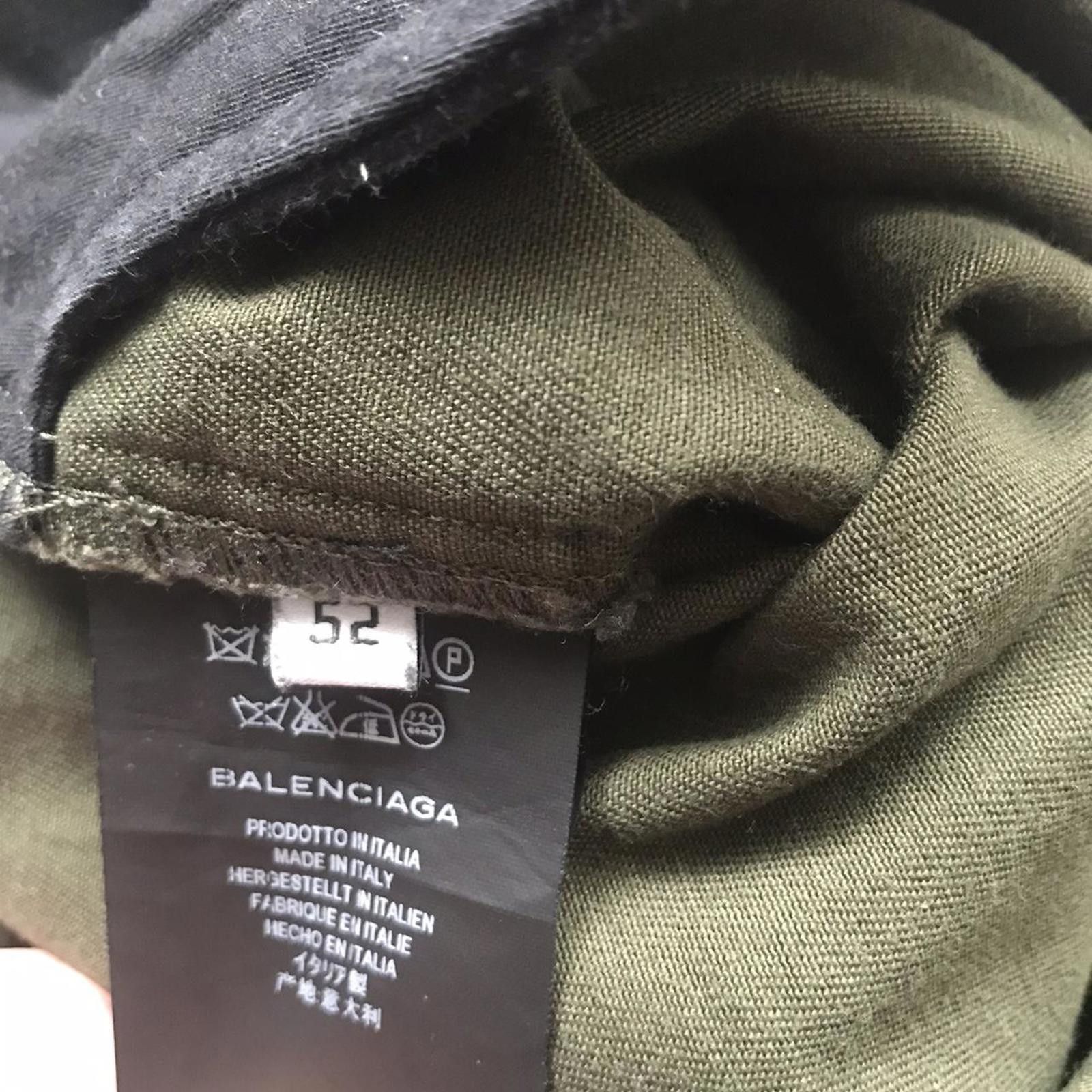 Balenciaga Balenciaga Cropped Cargo Trousers Size US 36 / EU 52 - 4 Thumbnail
