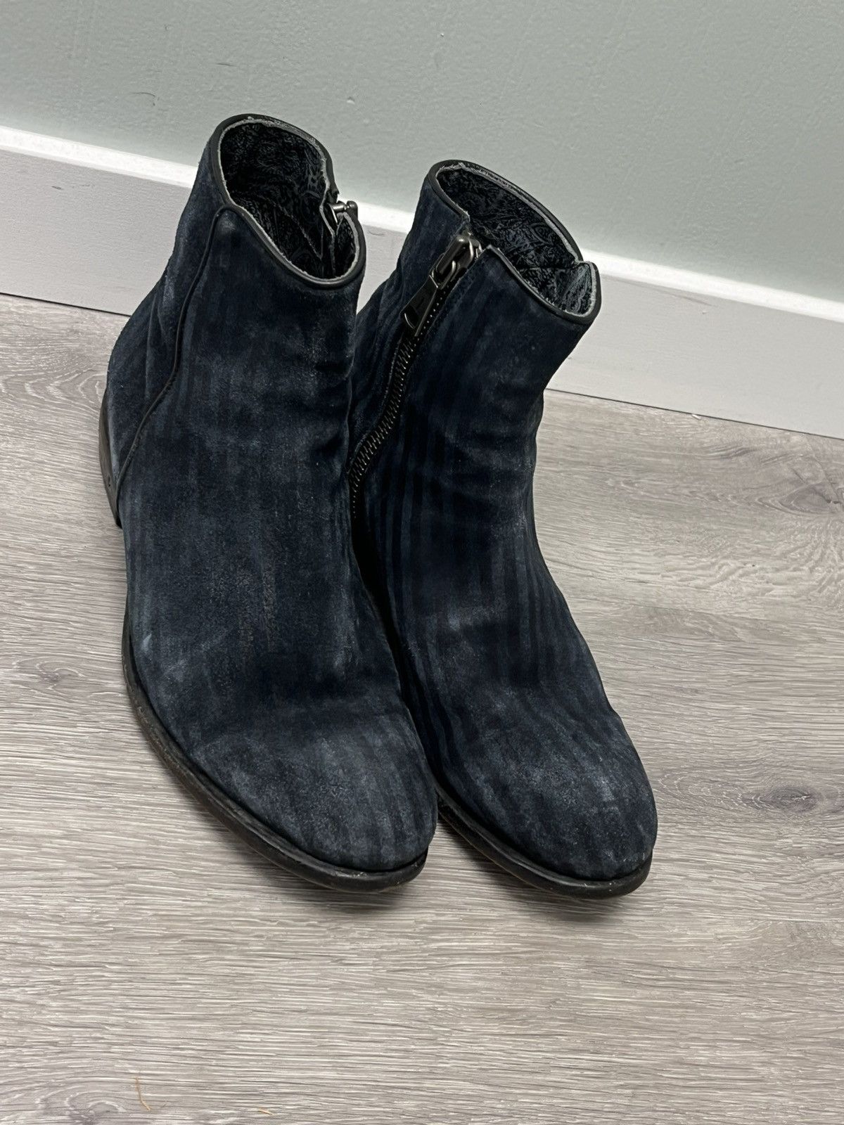 John Varvatos Keith Suede Zip Boot. Size 8 Size US 8 / EU 41 - 9 Thumbnail