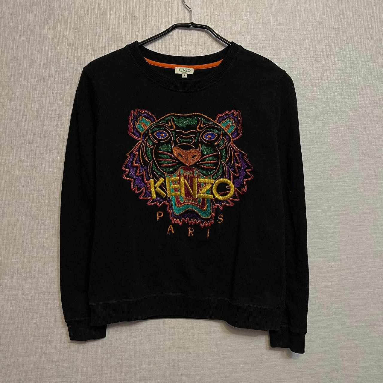 Kenzo Kenzo Big Tiger Logo Sweatshirt Size US L / EU 52-54 / 3 - 1 Thumbnail