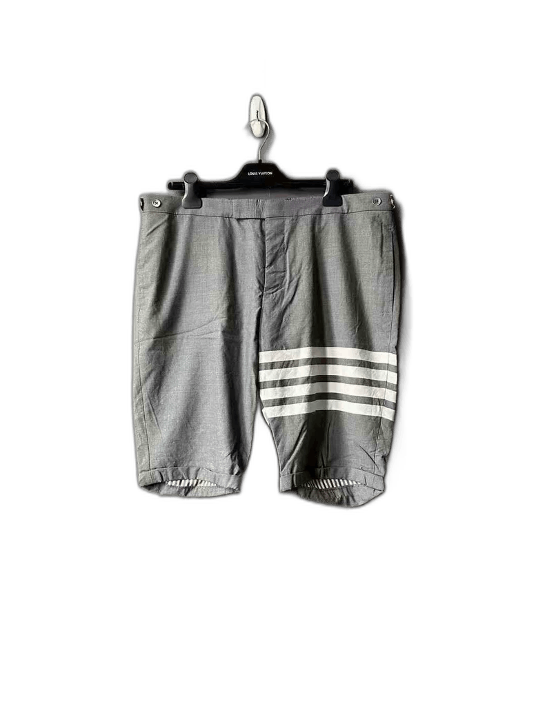 Thom Browne Thom Browne Gray Wool Suit Shorts Size US 26 / EU 42 - 1 Thumbnail