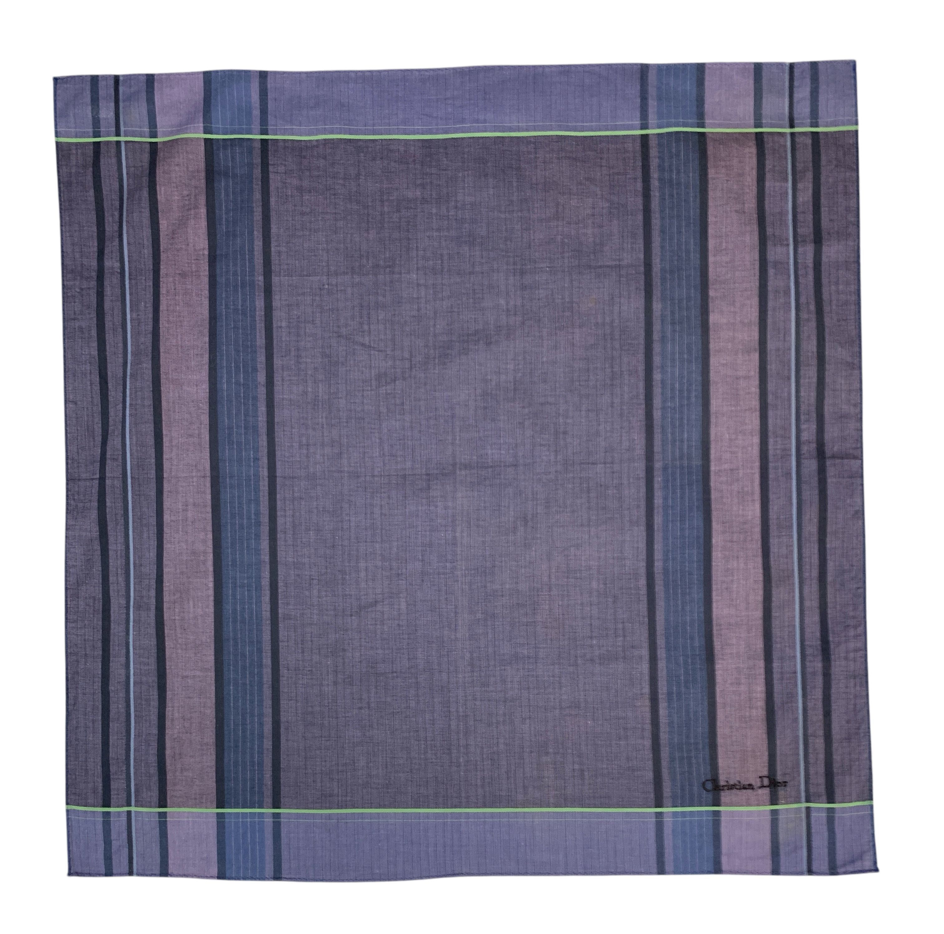 Vintage Vintage Christian Dior Neckerchief/ Handkerchief - HKA949 Size ONE SIZE - 2 Thumbnail