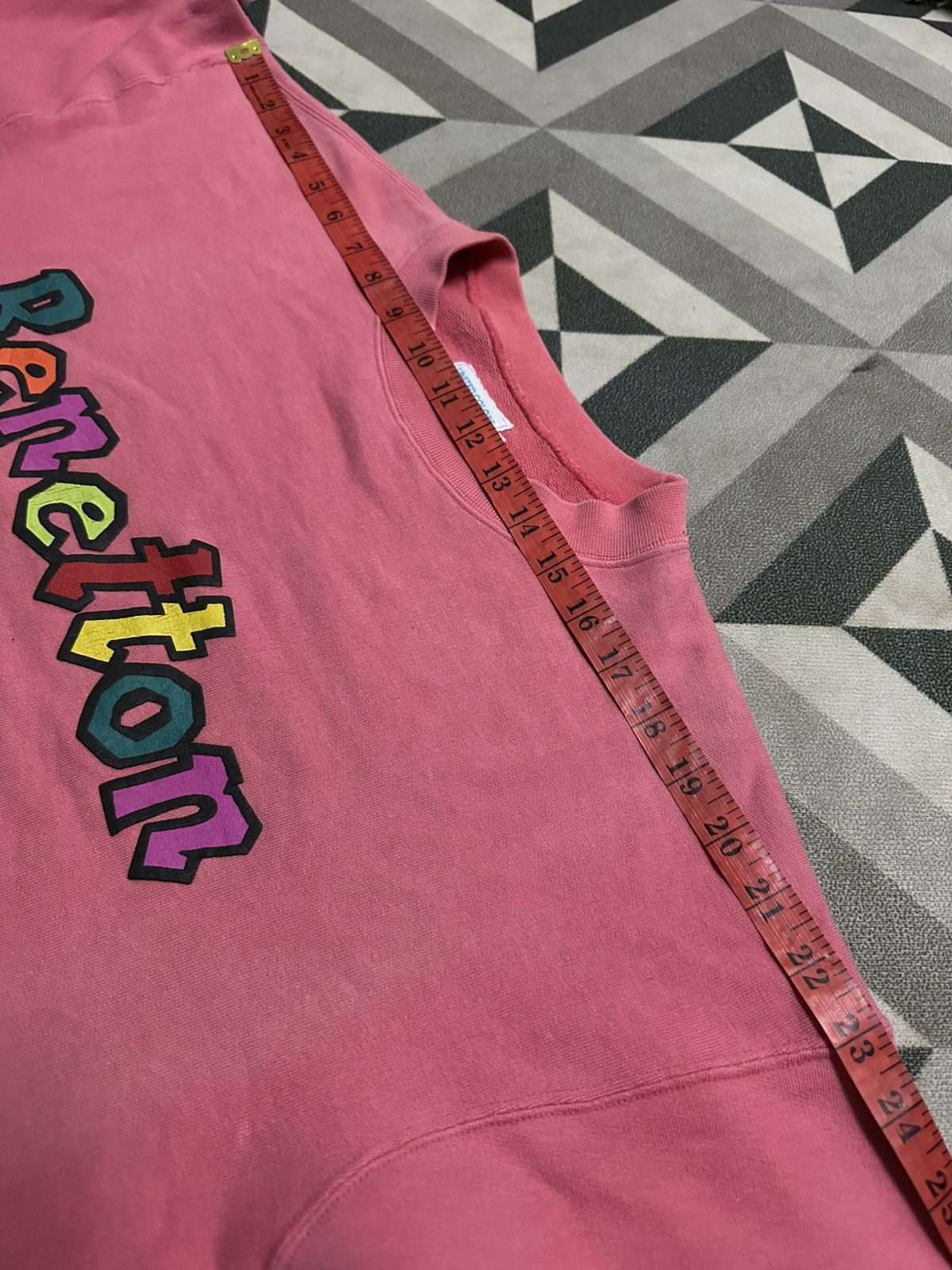 United Colors Of Benetton Vtg Benetton sweatshirt with a multicolored embroidered logo Size US L / EU 52-54 / 3 - 9 Thumbnail