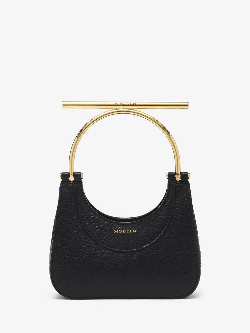 Alexander McQueen o1w1db10925 Size: OS/Mini T-Bar Bag in Black Size ONE SIZE - 1 Thumbnail