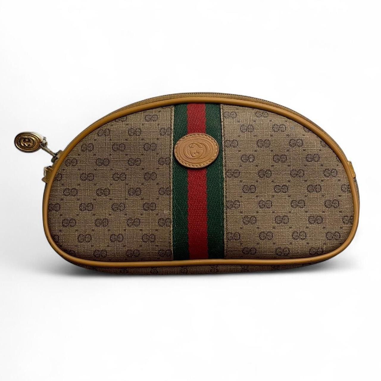 Gucci 1970s gucci small gg makeup bag Size ONE SIZE - 1 Thumbnail