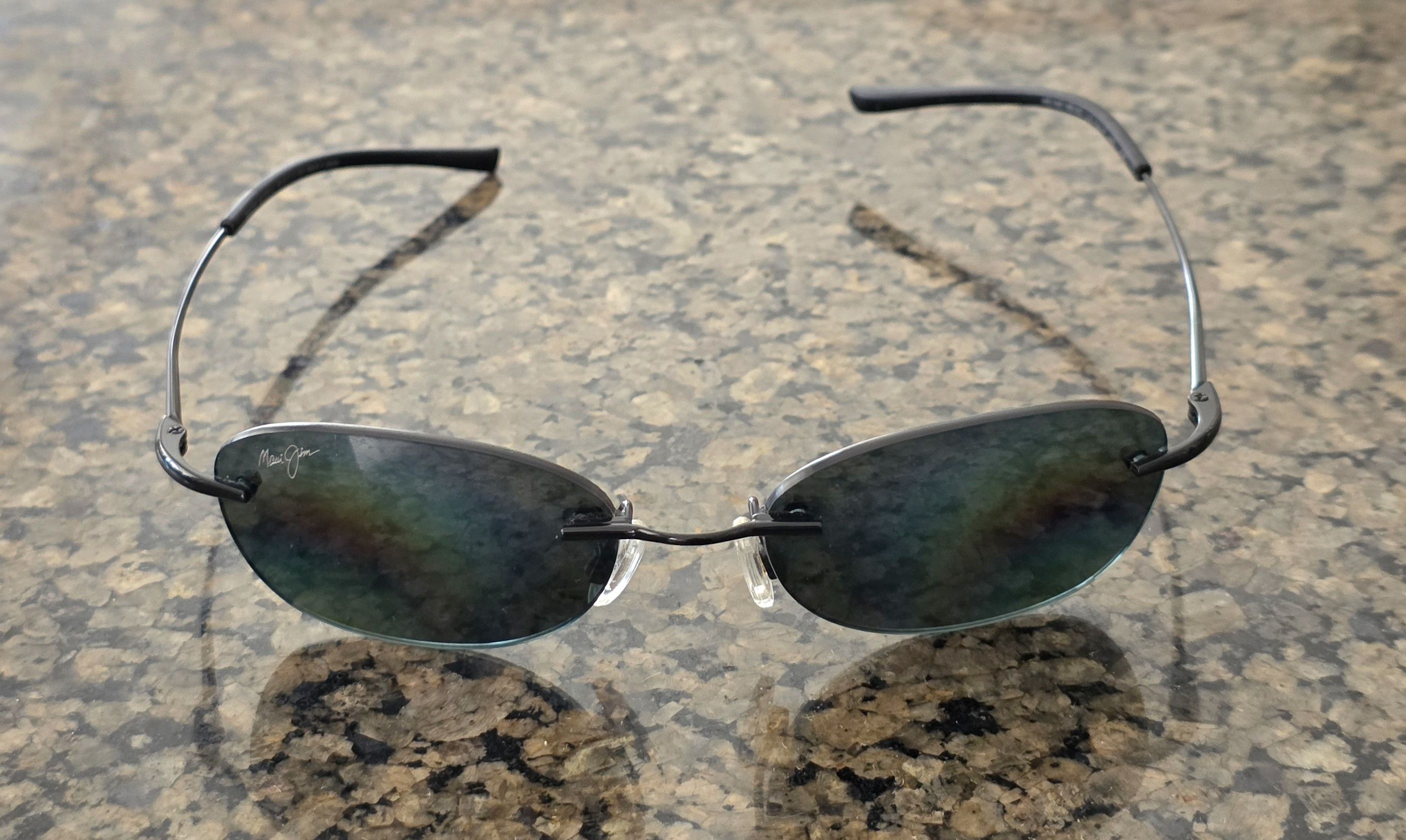 Maui Jim Maui Jim AKI AKI sunglasses Glossy Black Frame with POLARIZE Size ONE SIZE - 2 Thumbnail