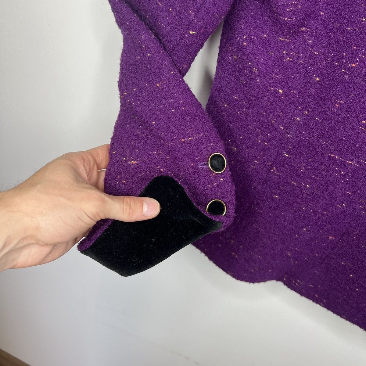 Karl Lagerfeld Karl Lagerfeld wool double breasted vintage jacket blazer Size M / US 6-8 / IT 42-44 - 10 Thumbnail