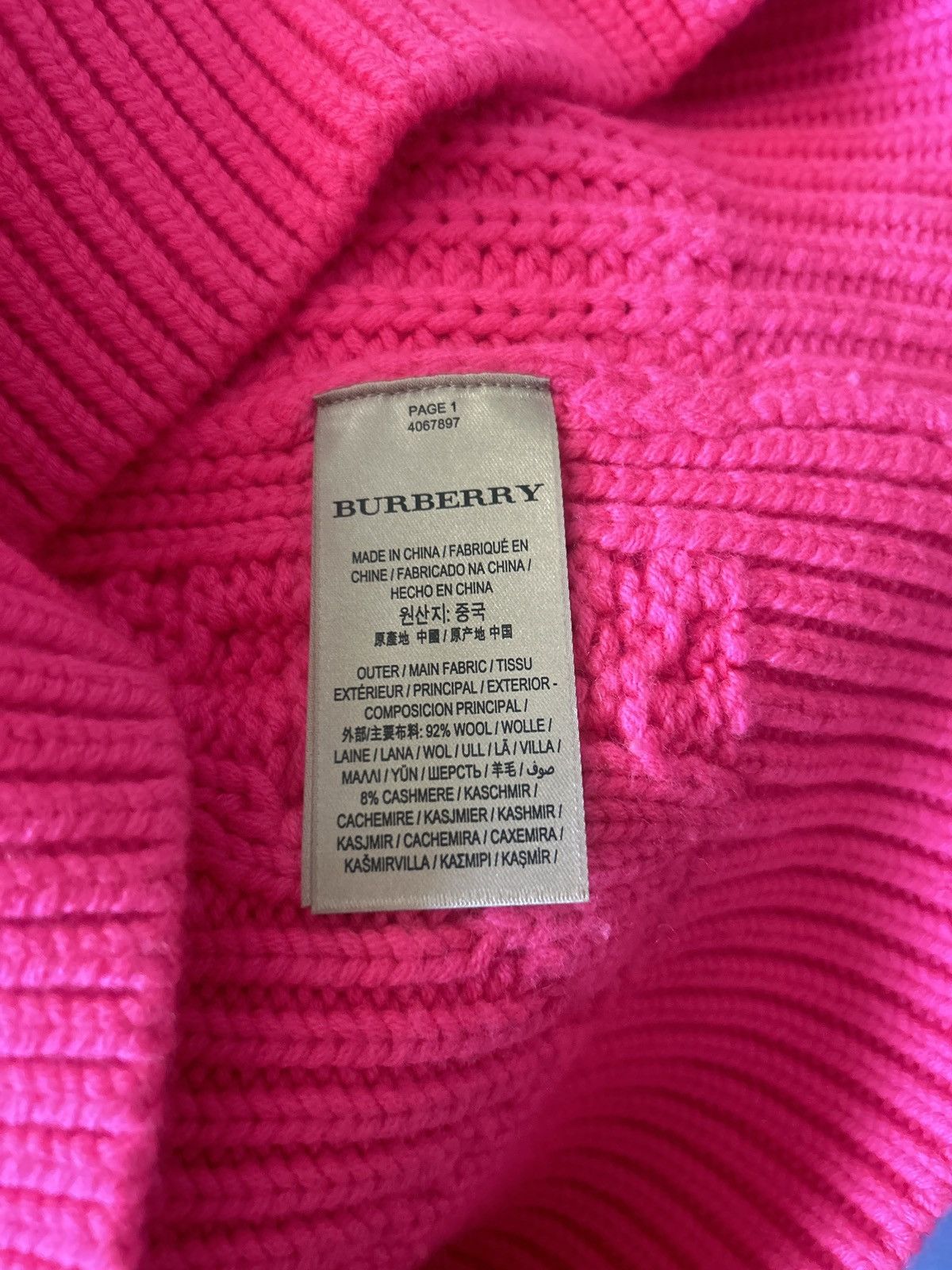 Burberry burberry knitted sweater Size M / US 6-8 / IT 42-44 - 5 Thumbnail