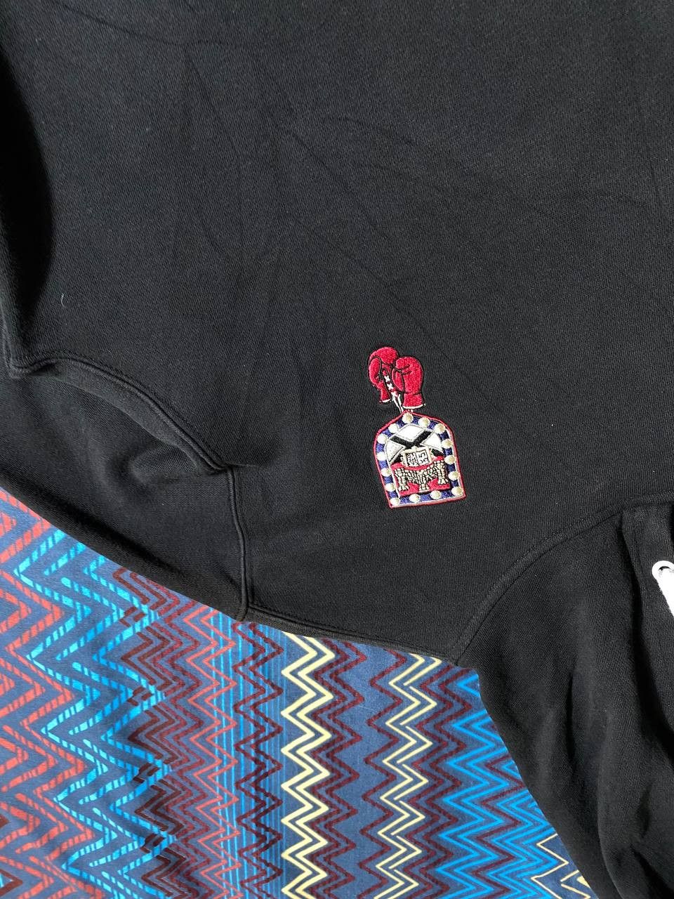 Nike × Vintage Sweatshirt Nike Vintage Big Central Logo 90s Outdoor Style Size US M / EU 48-50 / 2 - 17 Thumbnail