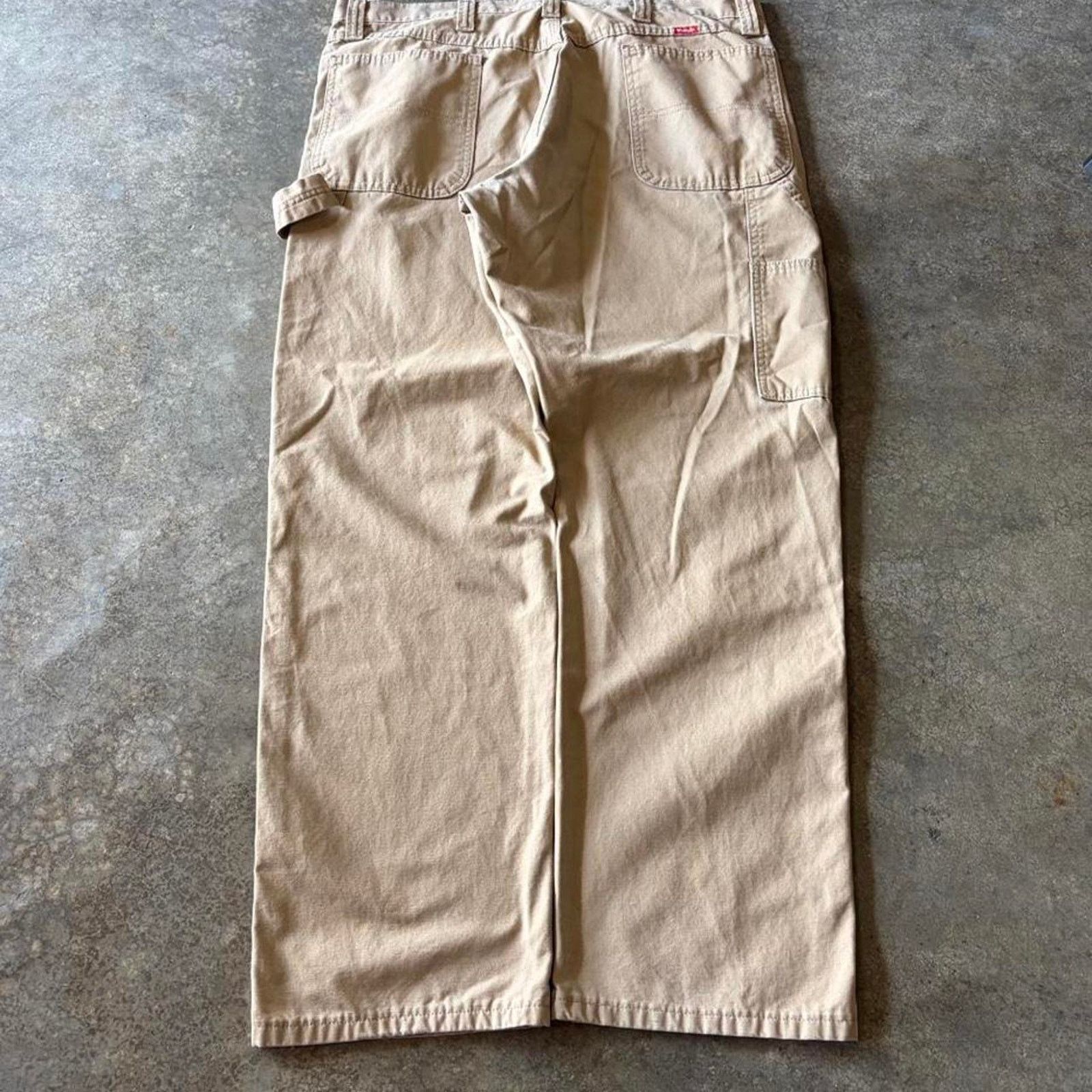 Wrangler 2000s wrangler baggy carpenter pants Size US 38 / EU 54 - 1 Thumbnail