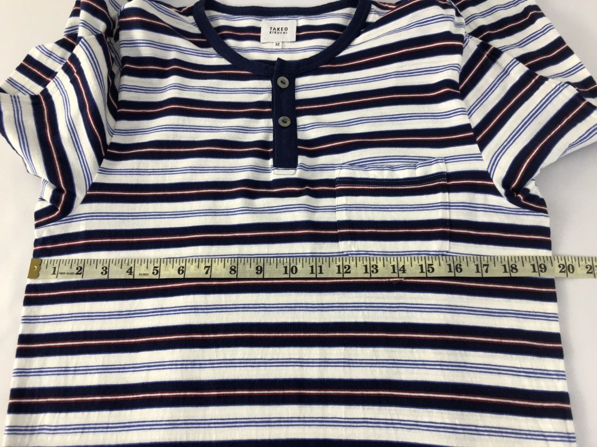 Japanese Brand × Takeo Kikuchi × Vintage Vintage Takeo Kikuchi Striped Long Sleeve T.Shirt Size US M / EU 48-50 / 2 - 9 Thumbnail