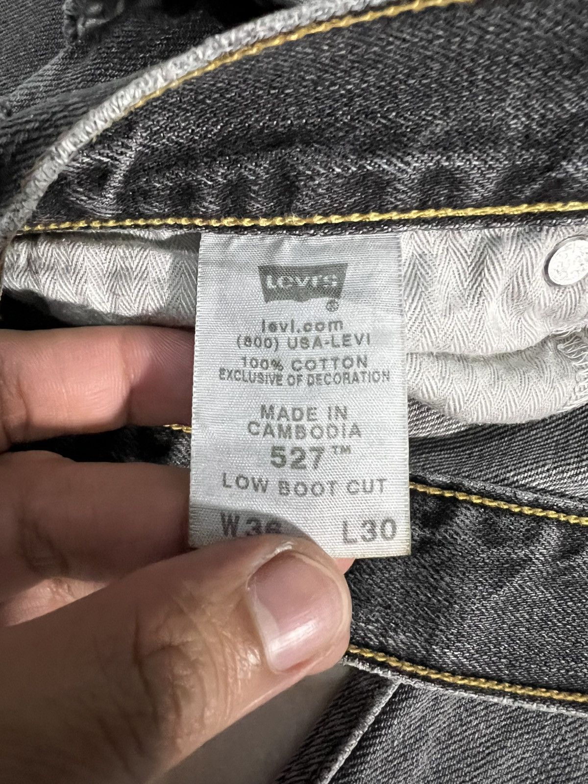 Levi's Vintage Levi’s 527 Bootcut Faded Jean Size US 36 / EU 52 - 16 Thumbnail