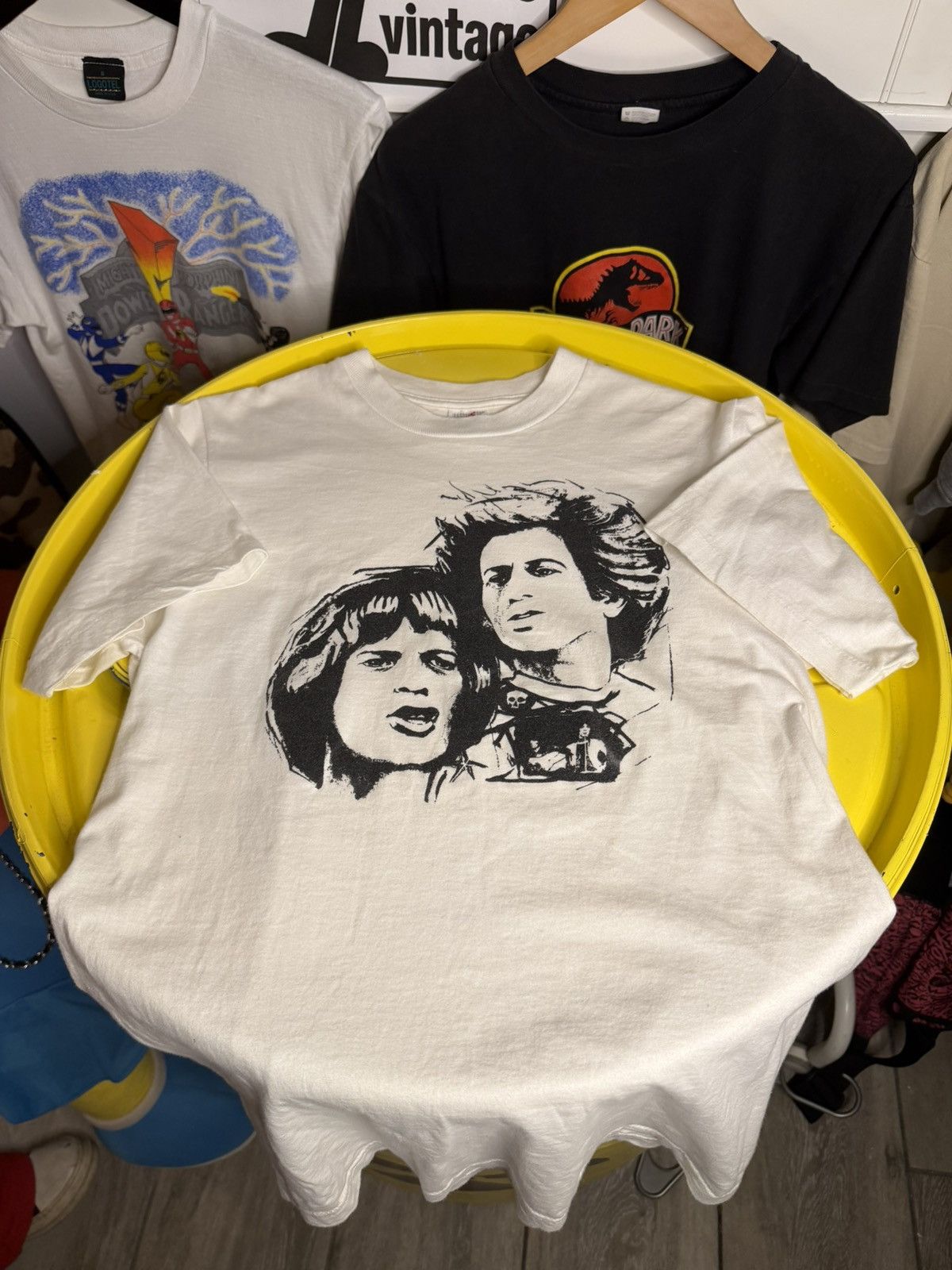 Vintage 1980s Rolling Stones single stitch T-shirt Size US S / EU 44-46 / 1 - 1 Thumbnail
