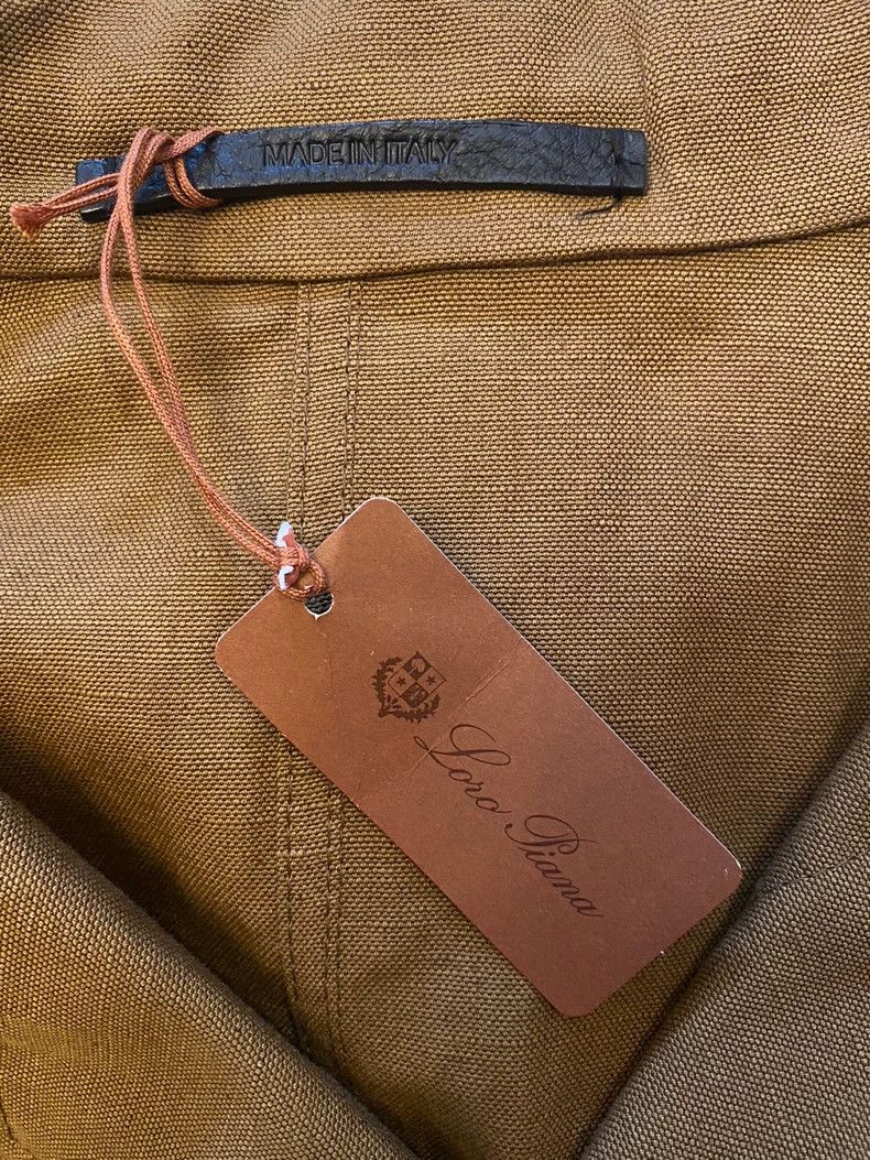Loro Piana LORO PIANA Luo Ma color heavy coat linen Size US M / EU 48-50 / 2 - 5 Thumbnail