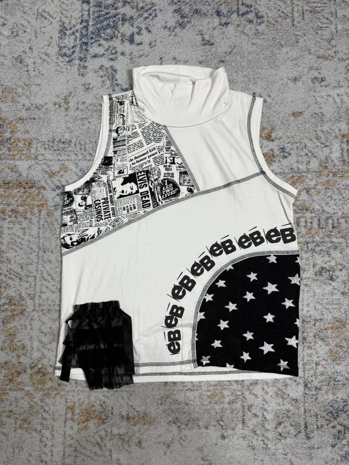Japanese Brand Eb elvis art tank top Size US M / EU 48-50 / 2 - 1 Thumbnail
