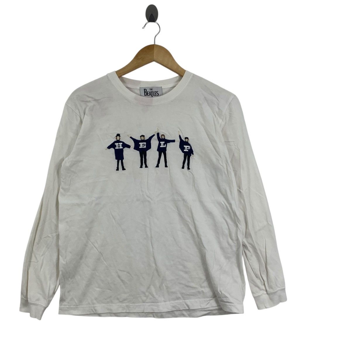 Band Tees SHIPS JAPAN x THE BEATLES Help Album Tee Shirt Top Promo Size M / US 6-8 / IT 42-44 - 4 Thumbnail