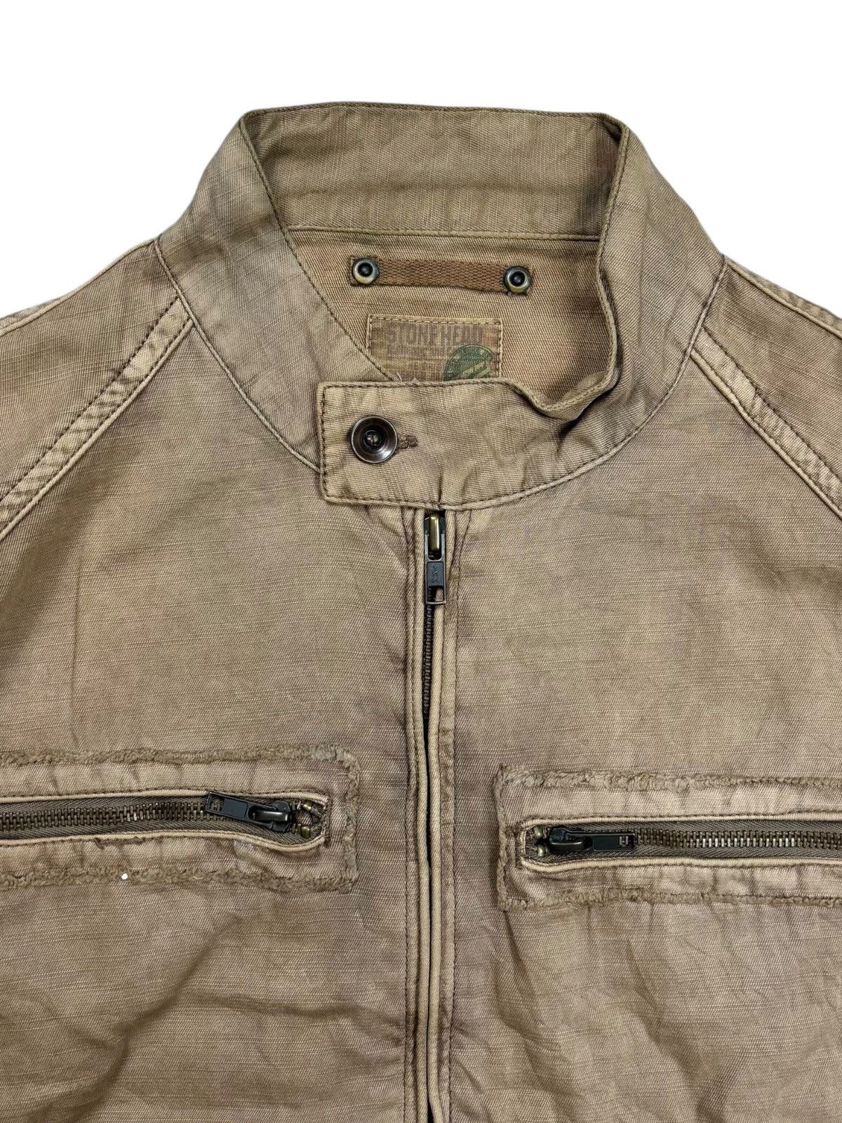 GOA 2000s Stone Head - Apocalypse Style Rider Jacket Size US M / EU 48-50 / 2 - 6 Thumbnail