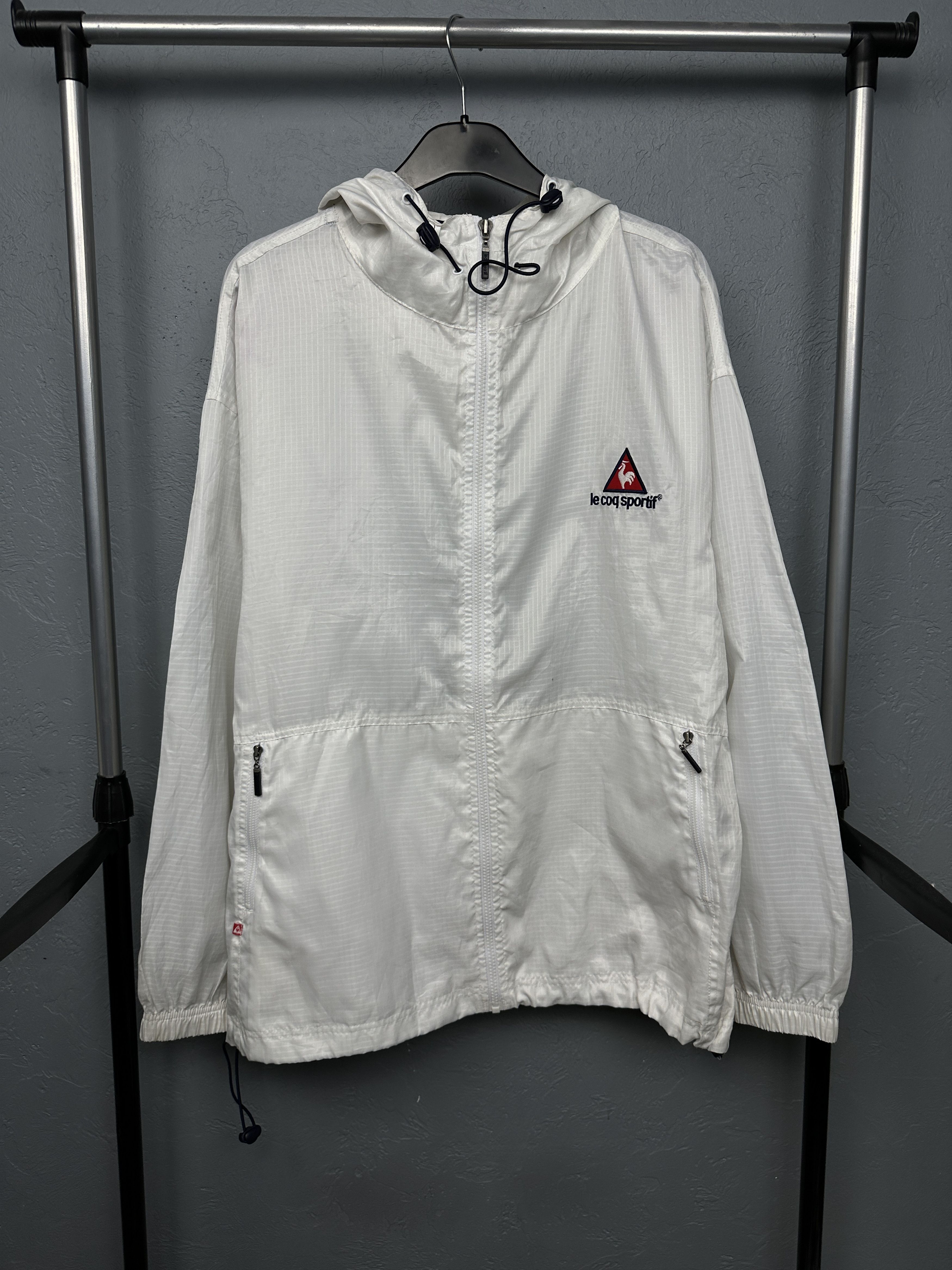 Le Coq Sportif Le Coq Sportif 90s Vintage Mens Nylon Jacket Size US M / EU 48-50 / 2 - 1 Thumbnail